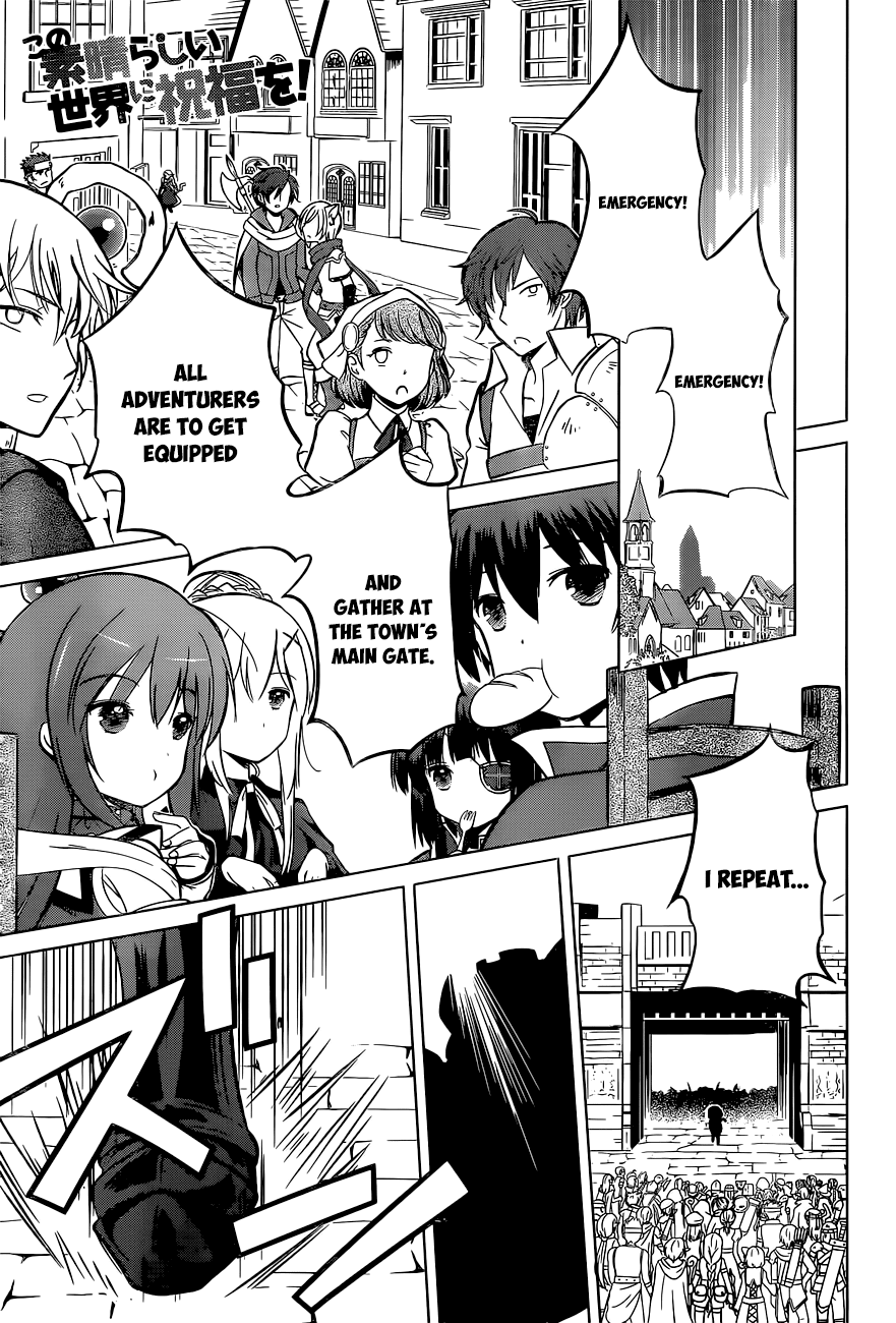 Kono Subarashii Sekai Ni Shukufuku O! - Vol.2 Chapter 9: May We Fight Back Against This Awful Dullahan!