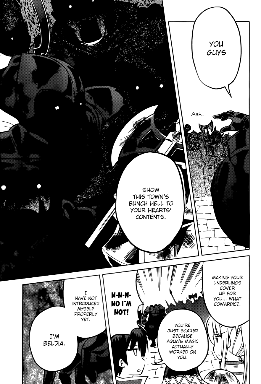 Kono Subarashii Sekai Ni Shukufuku O! - Vol.2 Chapter 9: May We Fight Back Against This Awful Dullahan!