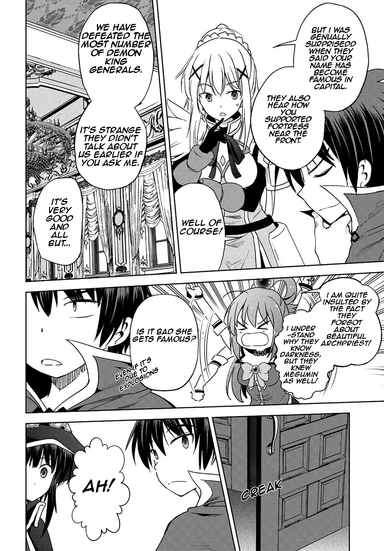 Kono Subarashii Sekai Ni Shukufuku O! - Vol.18 Chapter 105: Let This Collusion Break This Engagement!