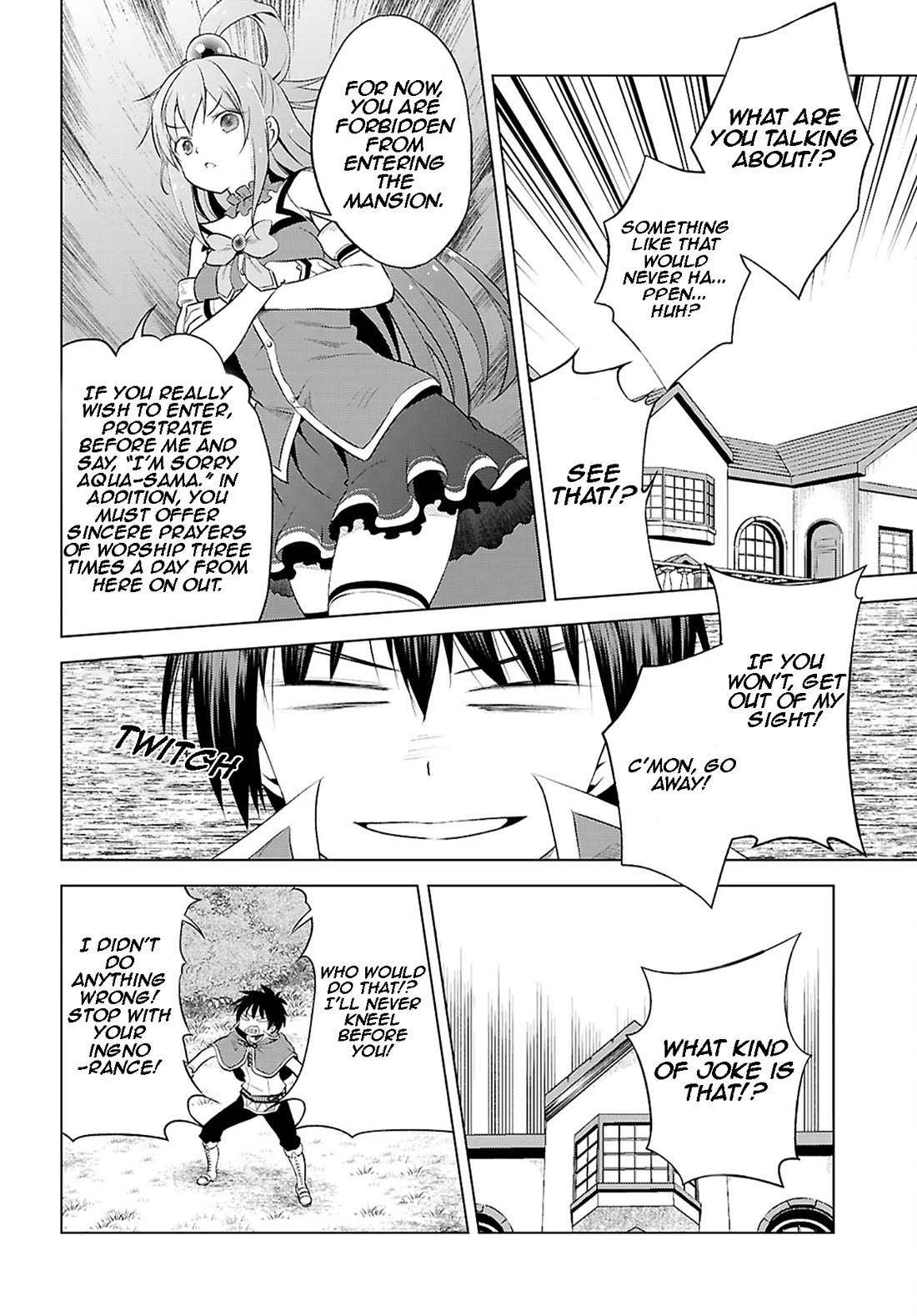 Kono Subarashii Sekai Ni Shukufuku O! - Chapter 120: Let's Punish This Cohabitant! 1