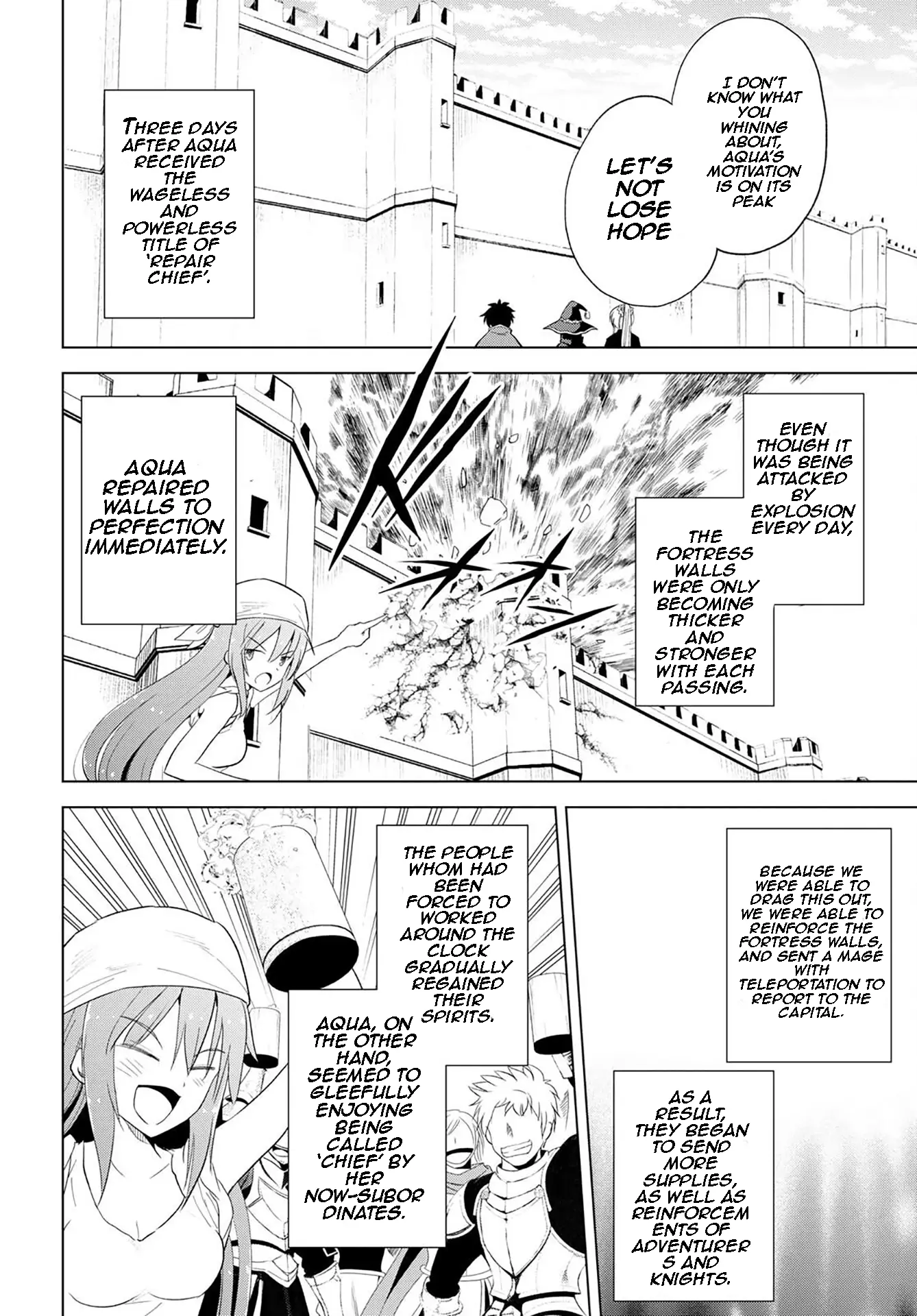 Kono Subarashii Sekai Ni Shukufuku O! - Vol.17 Chapter 99: Blessing Of Explosion For This Evil Goddess! 1