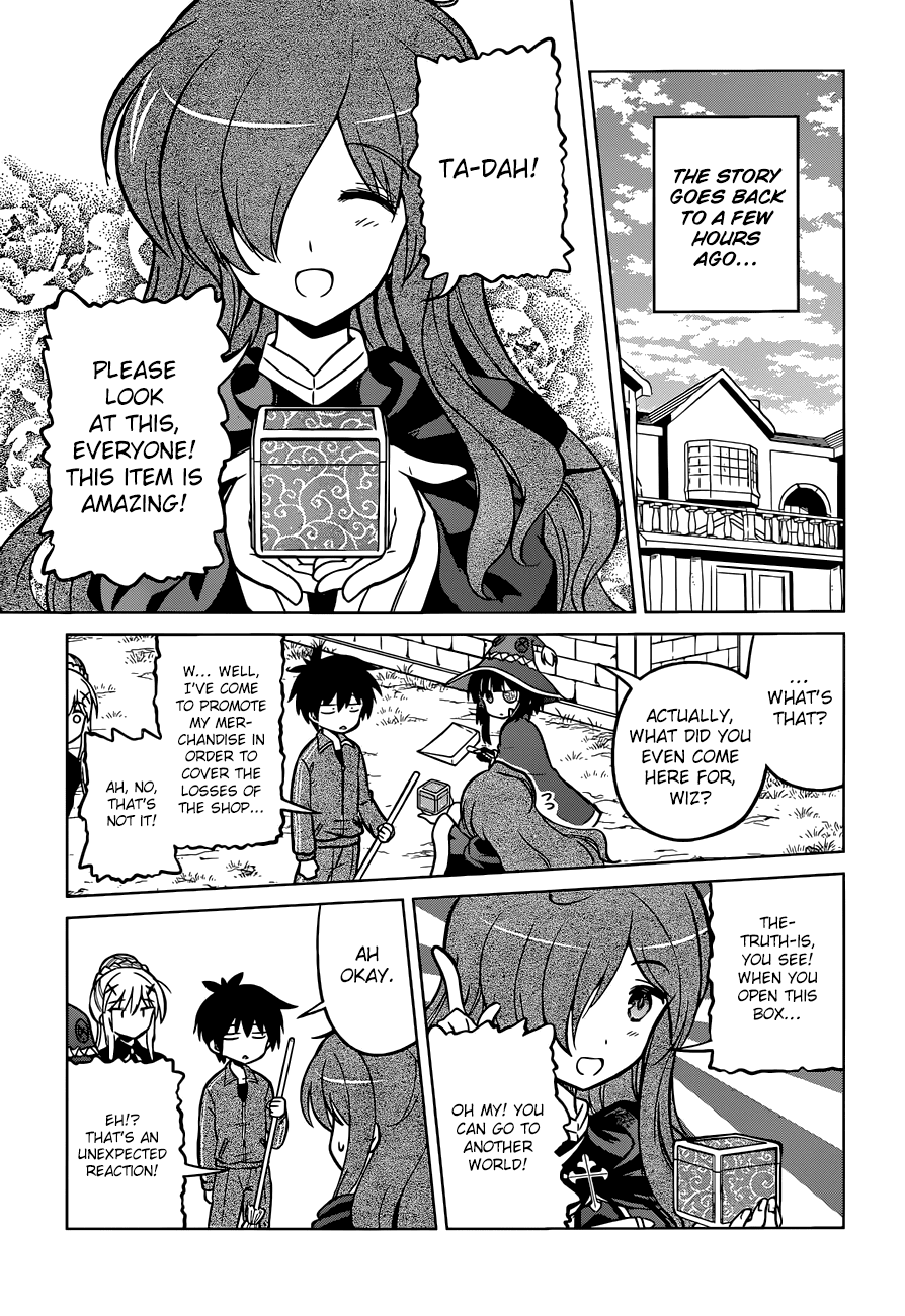 Kono Subarashii Sekai Ni Shukufuku O! - Vol.3 Chapter 18: Hey, Let S Visit Another World!