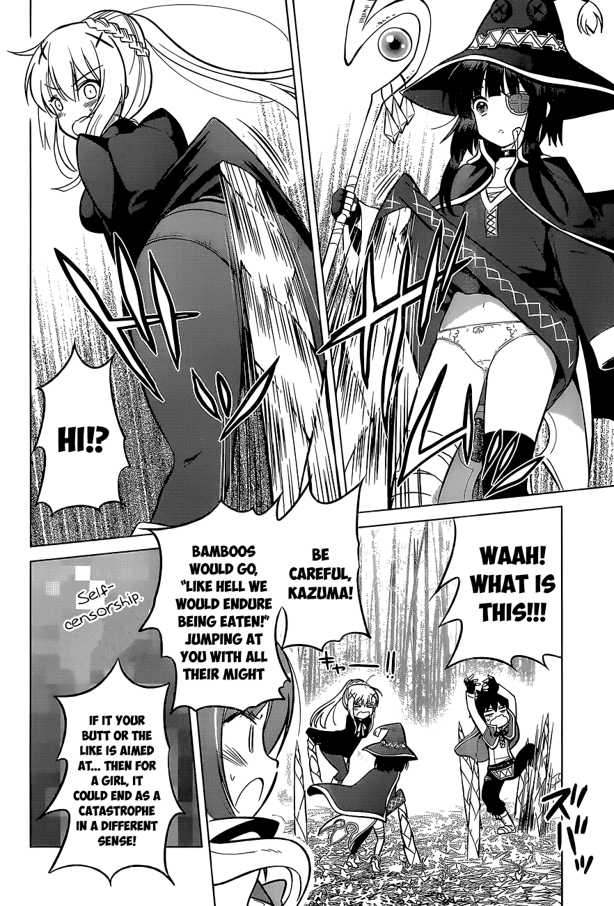 Kono Subarashii Sekai Ni Shukufuku O! - Vol.2 Chapter 7: May We Ambush This Legendary Bamboo!