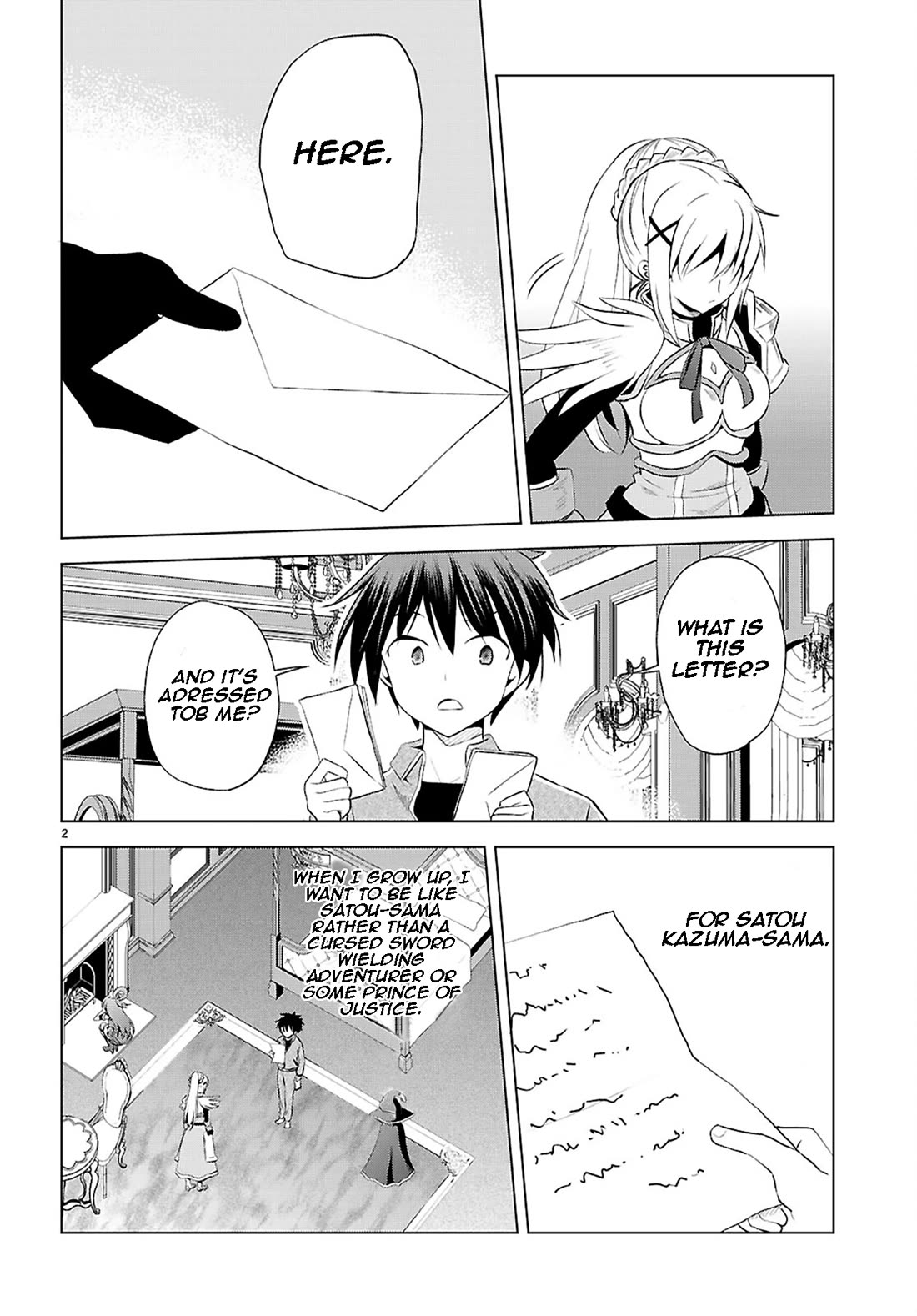 Kono Subarashii Sekai Ni Shukufuku O! - Chapter 118: Let's Awaken This Lolicon Neet! 2