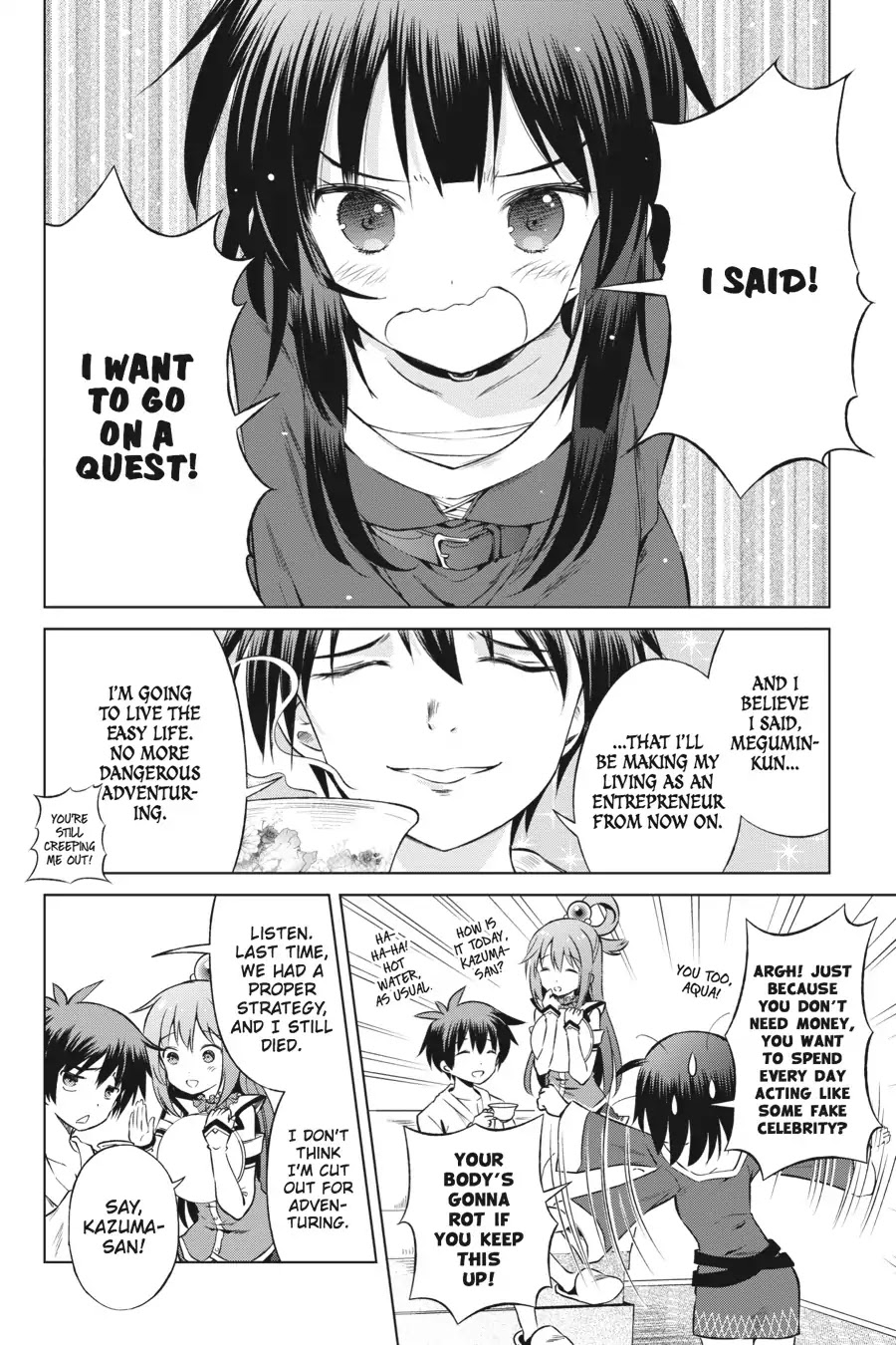 Kono Subarashii Sekai Ni Shukufuku O! - Chapter 34: May There Be An Invitation For This Brazen Layabout!