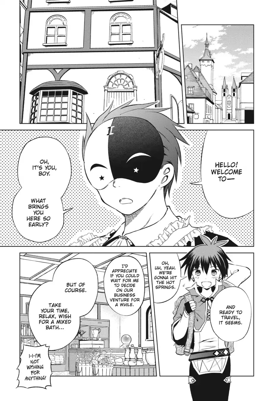 Kono Subarashii Sekai Ni Shukufuku O! - Chapter 34: May There Be An Invitation For This Brazen Layabout!