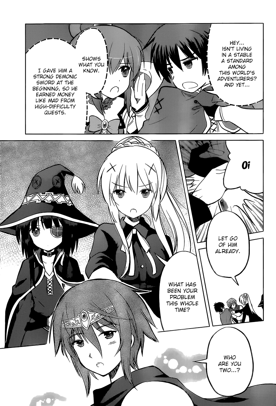 Kono Subarashii Sekai Ni Shukufuku O! - Vol.2 Chapter 8: May I Get A Restraining Order Against This Arrogant Adventurer!