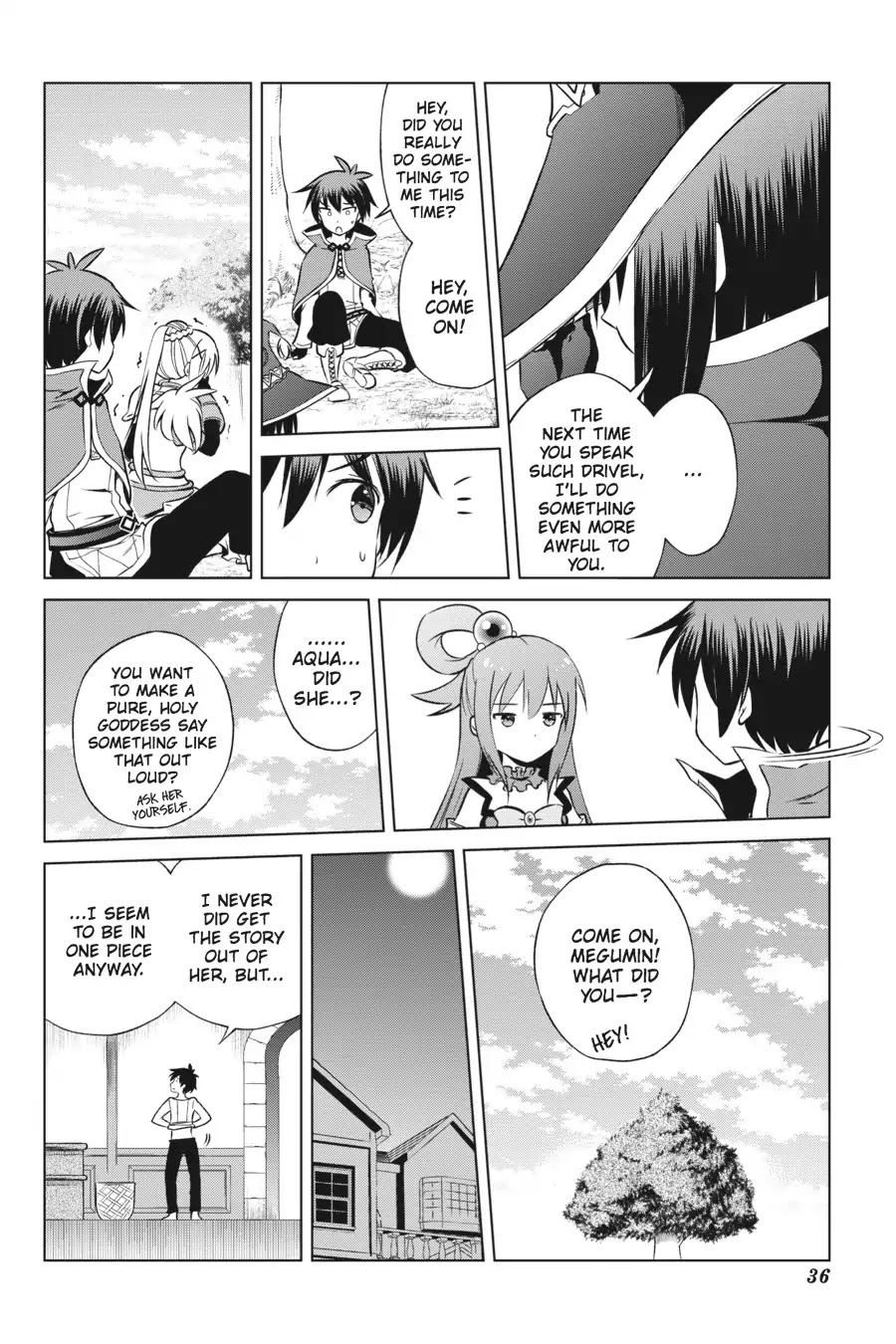 Kono Subarashii Sekai Ni Shukufuku O! - Chapter 32: May We Bid Farewell To This Troublesome Physical World! (2)