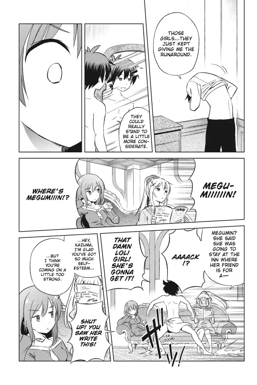 Kono Subarashii Sekai Ni Shukufuku O! - Chapter 32: May We Bid Farewell To This Troublesome Physical World! (2)