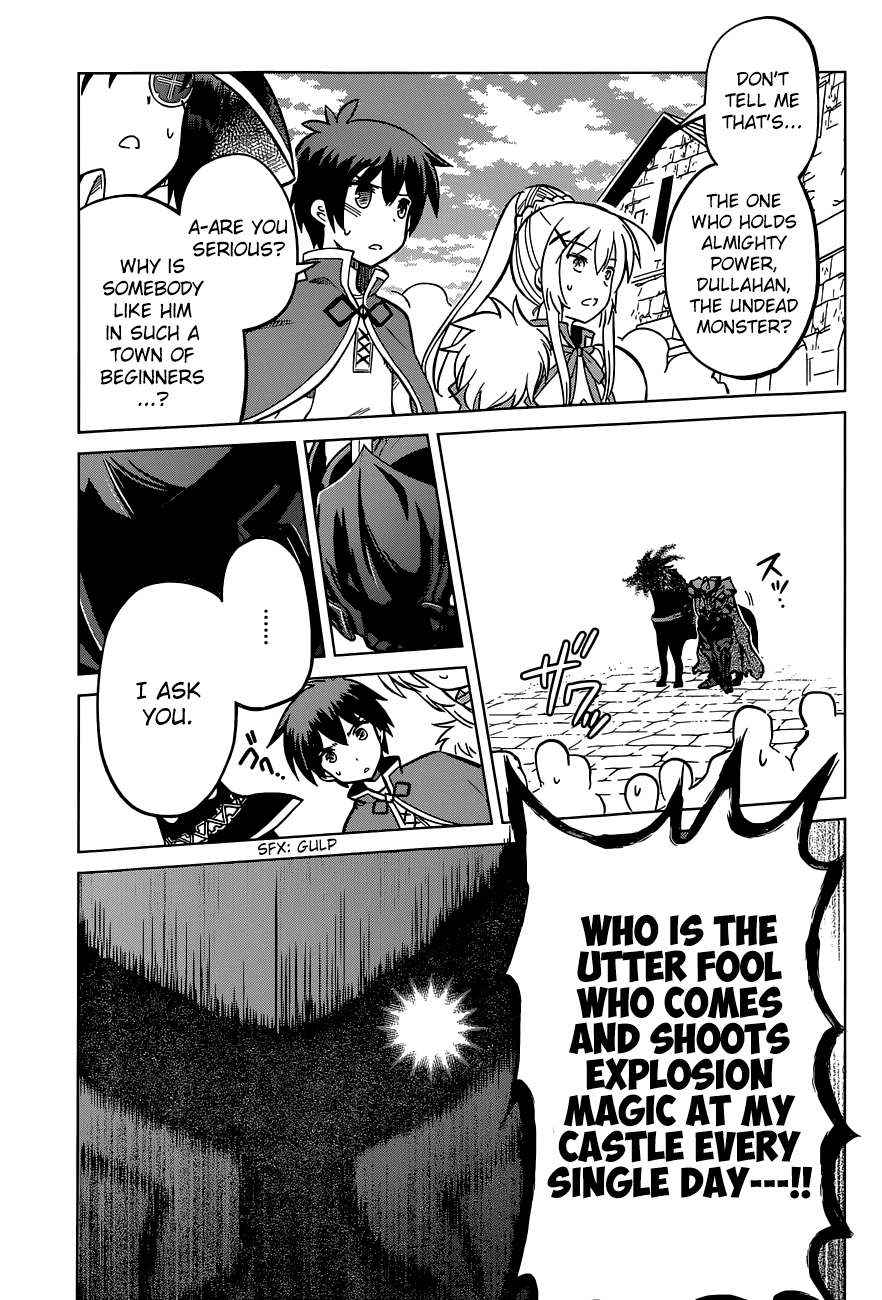 Kono Subarashii Sekai Ni Shukufuku O! - Vol.1 Chapter 4: Let There Be Guidance On This Explosive Path!