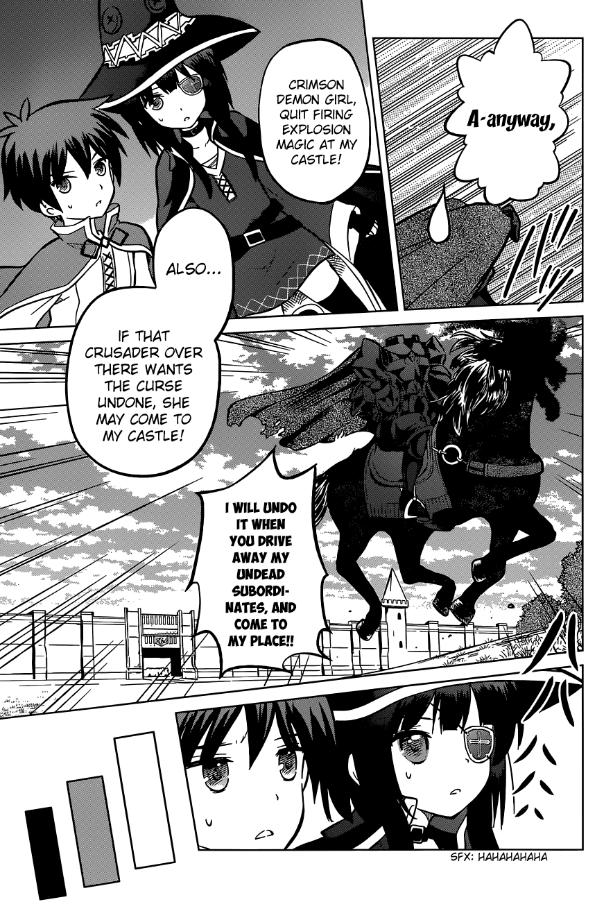 Kono Subarashii Sekai Ni Shukufuku O! - Vol.1 Chapter 4: Let There Be Guidance On This Explosive Path!