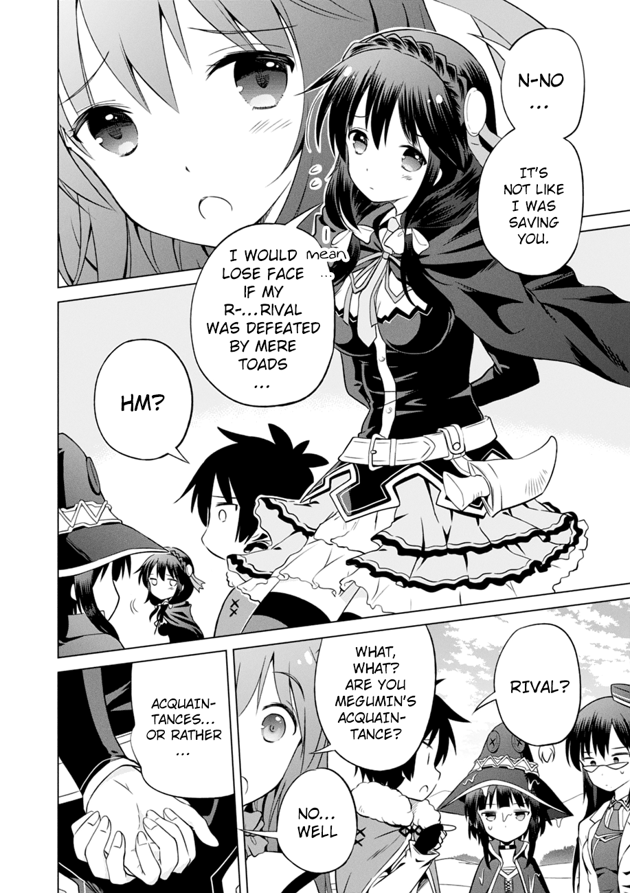 Kono Subarashii Sekai Ni Shukufuku O! - Vol.5 Chapter 25: Friends For This Crimson Demon Girl ①