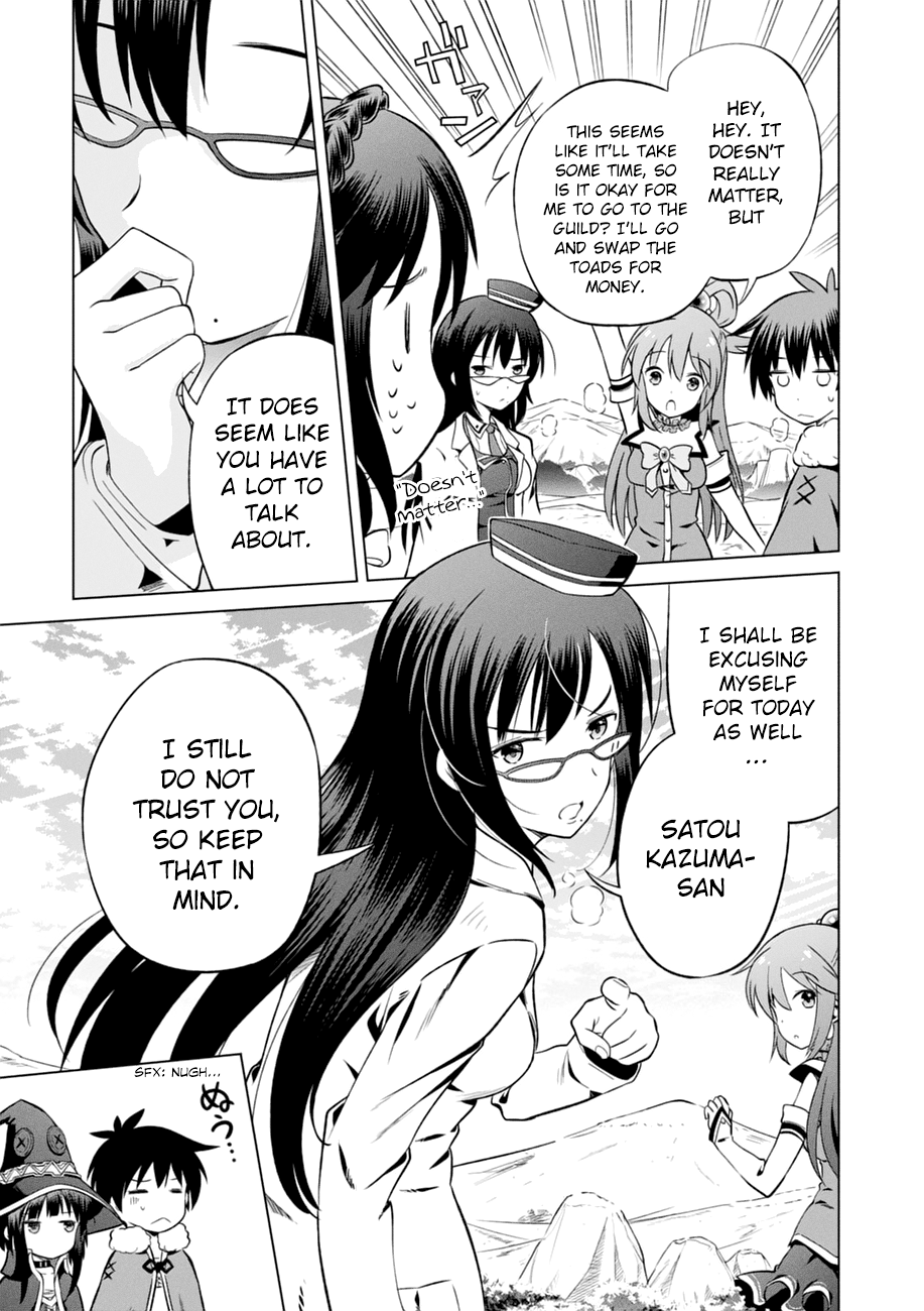 Kono Subarashii Sekai Ni Shukufuku O! - Vol.5 Chapter 25: Friends For This Crimson Demon Girl ①