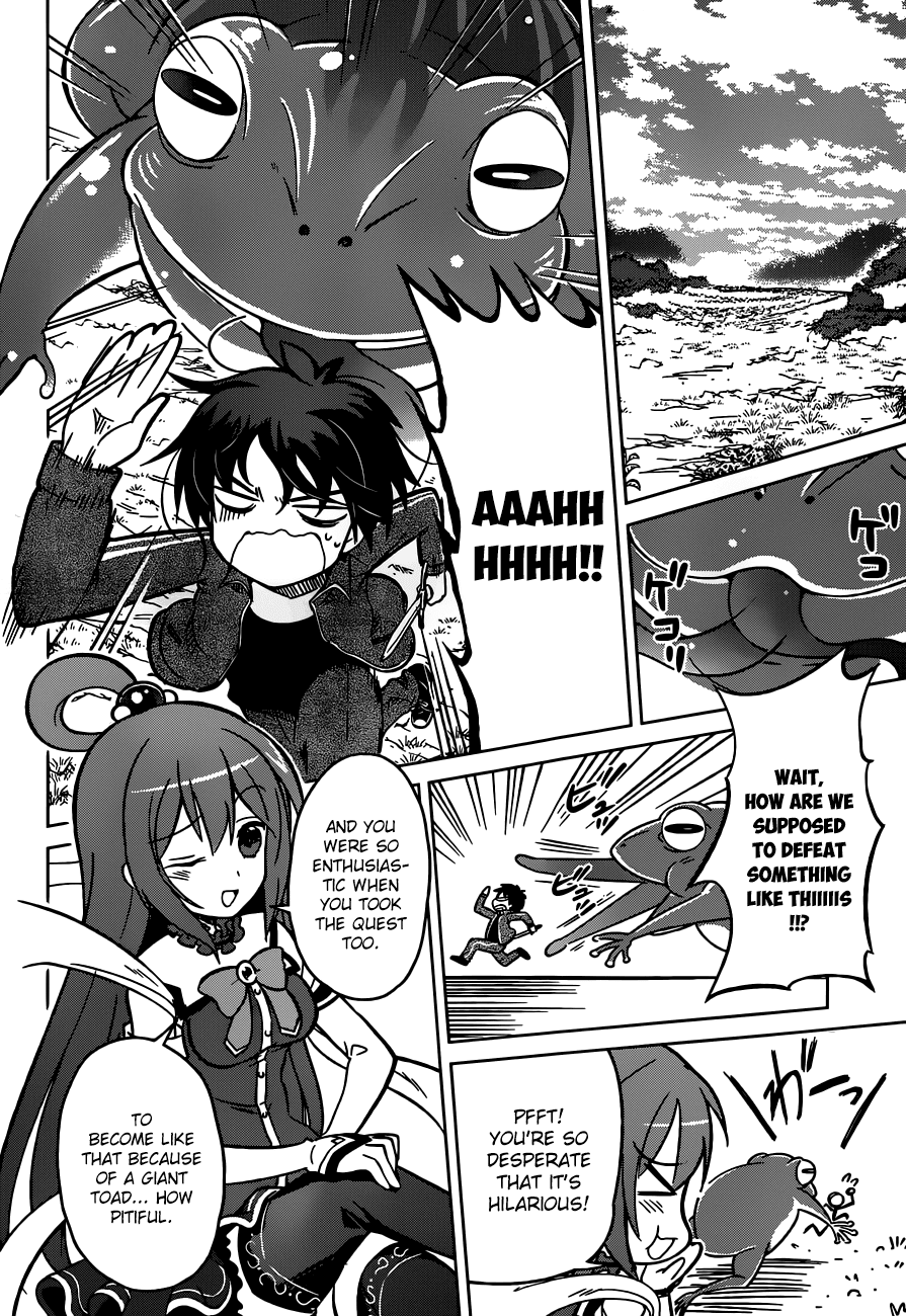 Kono Subarashii Sekai Ni Shukufuku O! - Vol.1 Chapter 1: May I Go To A New World With This Self-Proclaimed Goddess!