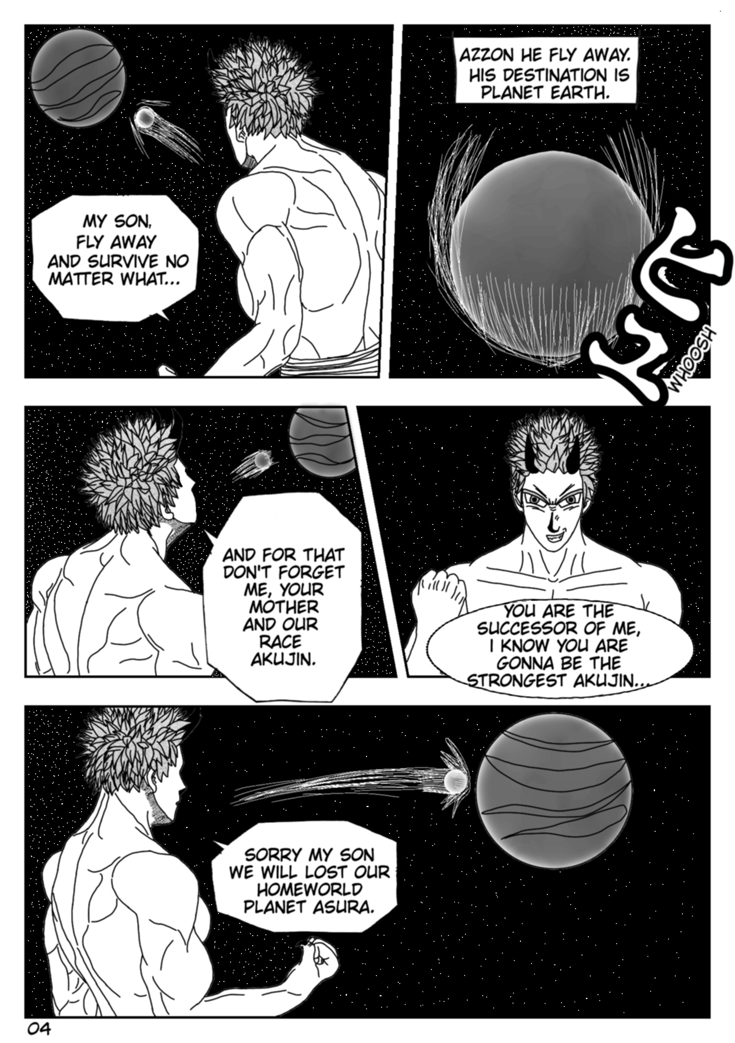 Aku No Akuma - Vol.1 Chapter 1: Chapter 1:  A Young Akujin Has Been Born