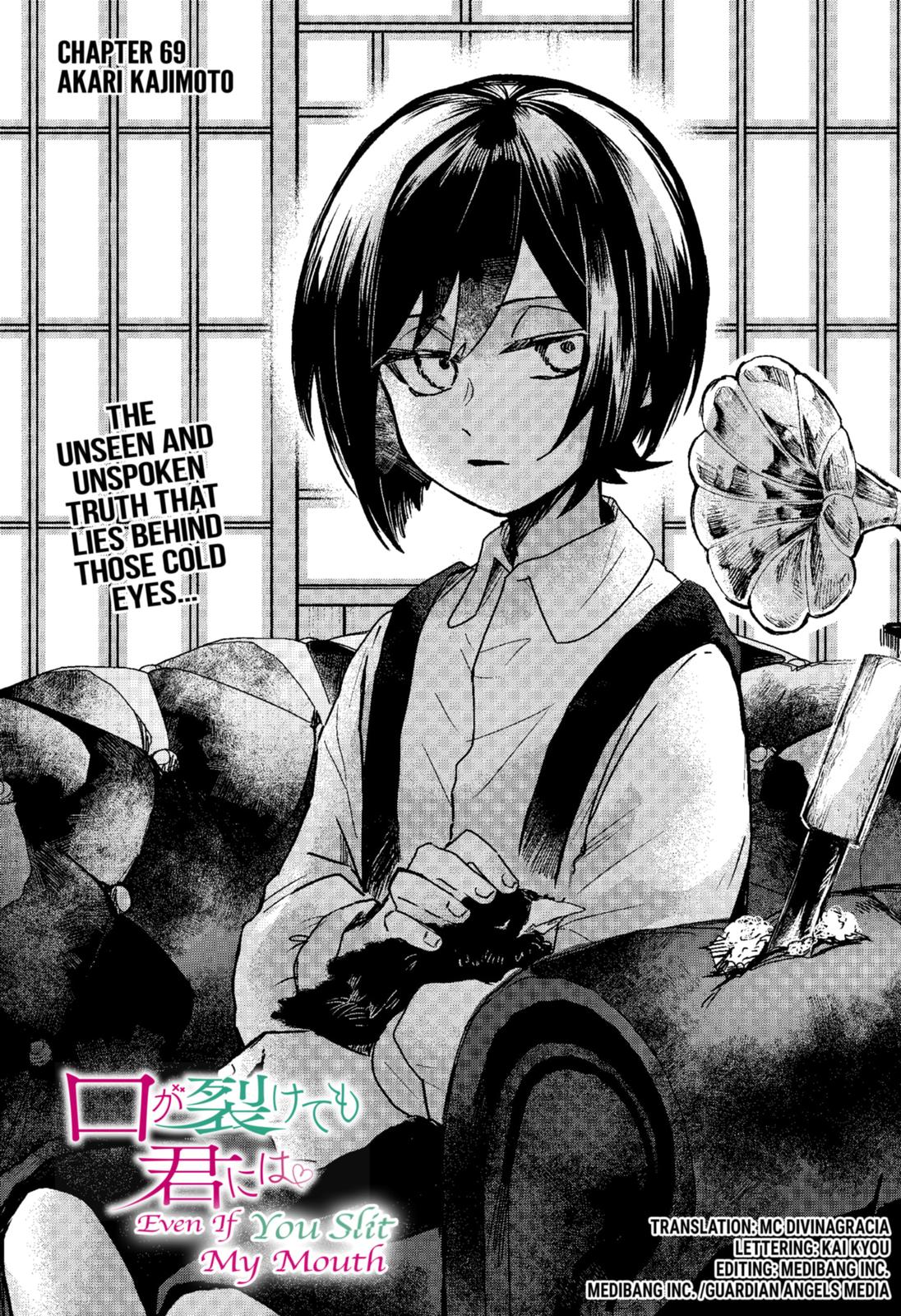 Kuchi Ga Saketemo Kimi Ni Wa (2020) - Chapter 69