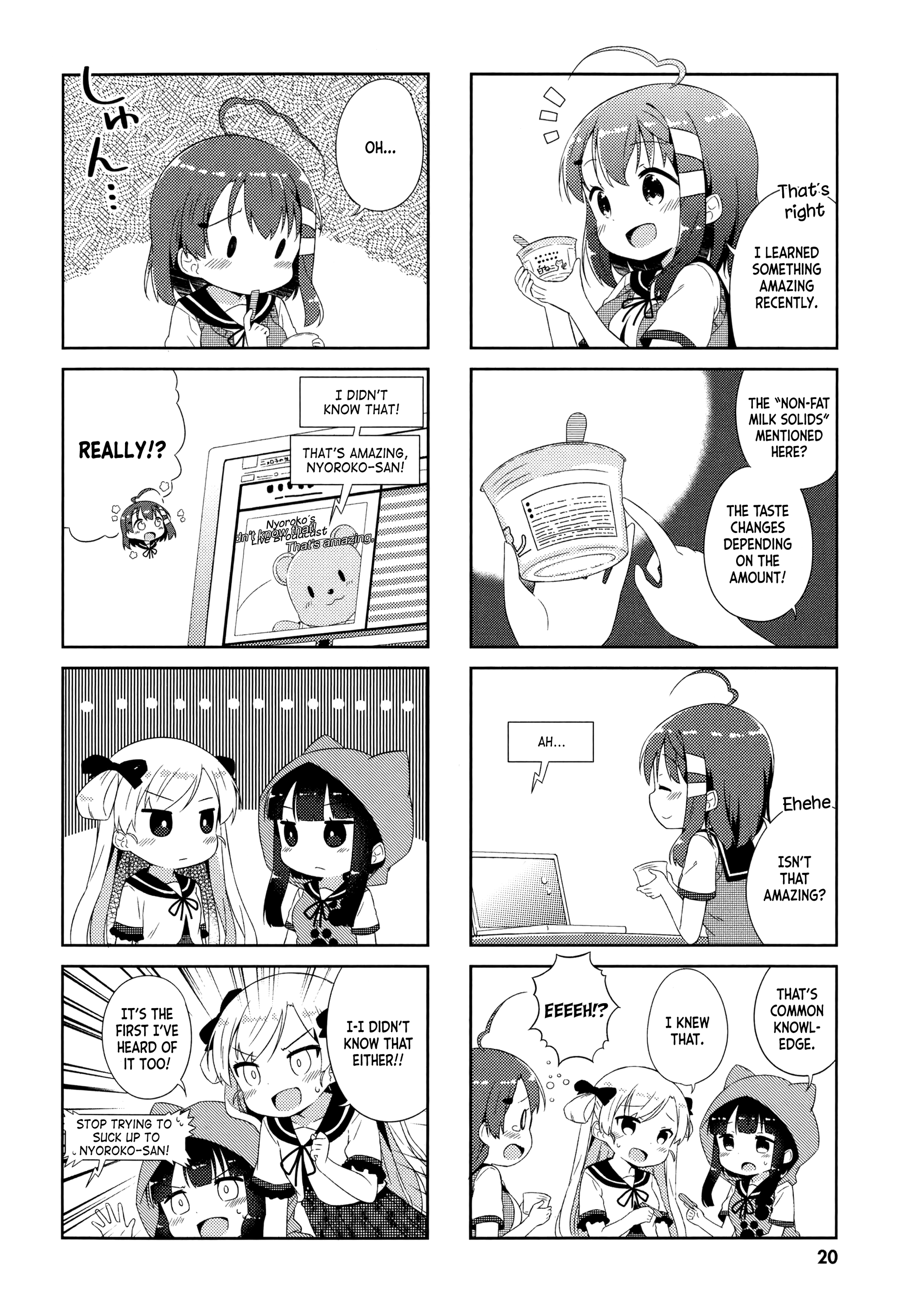 Nyoroko's Live Broadcasting! - Vol.2 Chapter 12: Let's Eat Ice Cream!