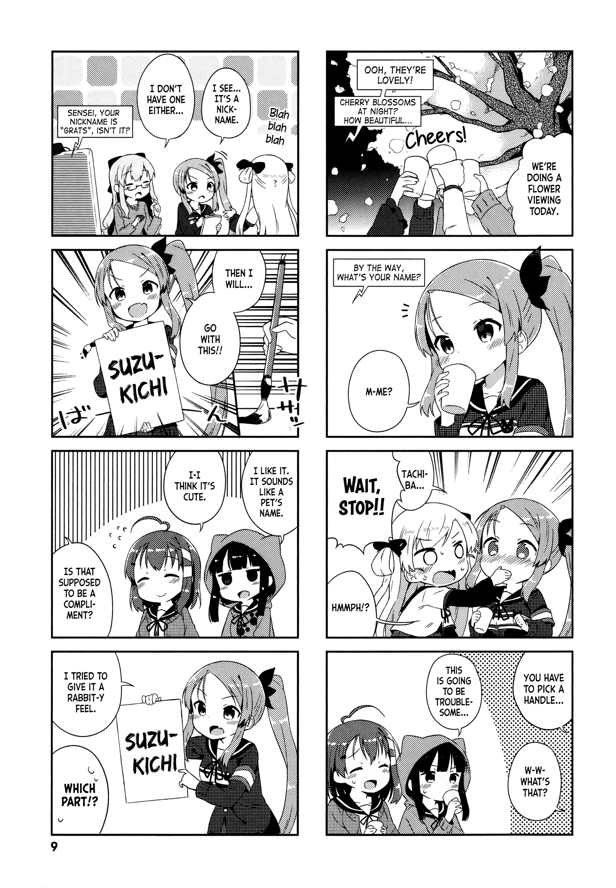 Nyoroko's Live Broadcasting! - Vol.2 Chapter 11: Let's Go Flower Viewing!