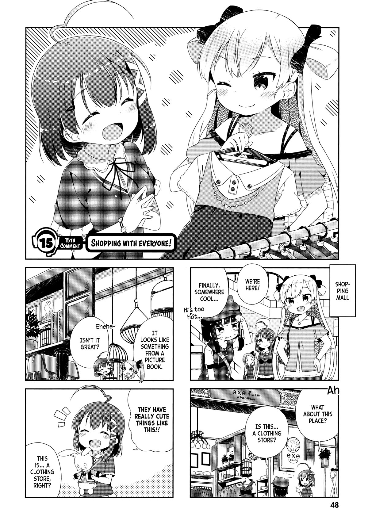 Nyoroko's Live Broadcasting! - Chapter 15: Shopping With Everyone!