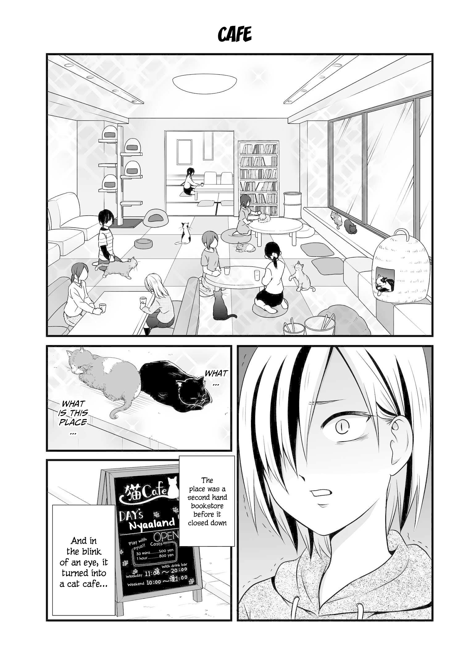 Joshikousei No Mudazukai - Vol.7 Chapter 73: Cafe