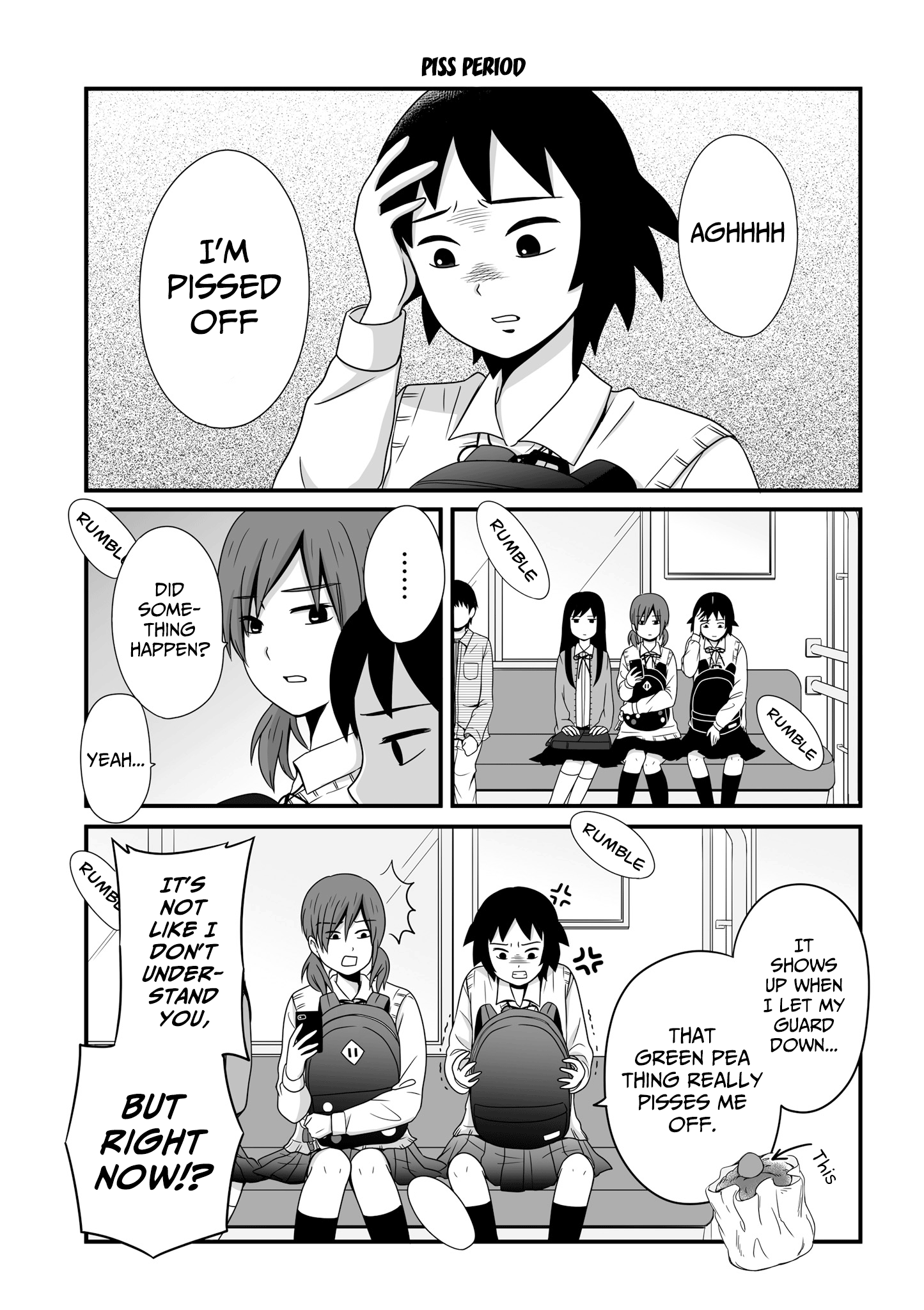 Joshikousei No Mudazukai - Vol.4 Chapter 48: Piss Period