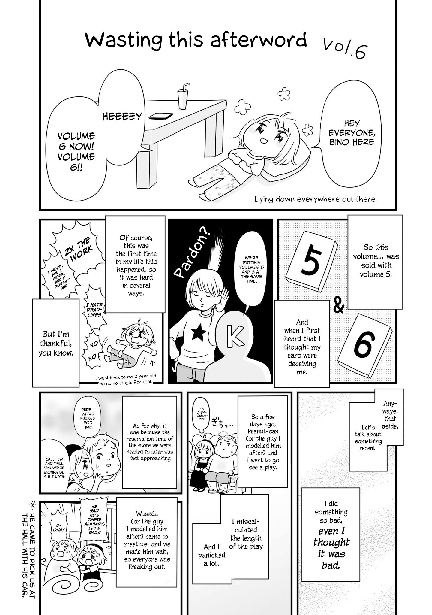 Joshikousei No Mudazukai - Vol.6 Chapter 72.2: Wasting This Afterword