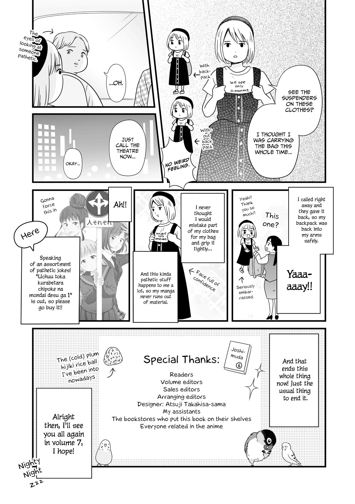 Joshikousei No Mudazukai - Vol.6 Chapter 72.2: Wasting This Afterword