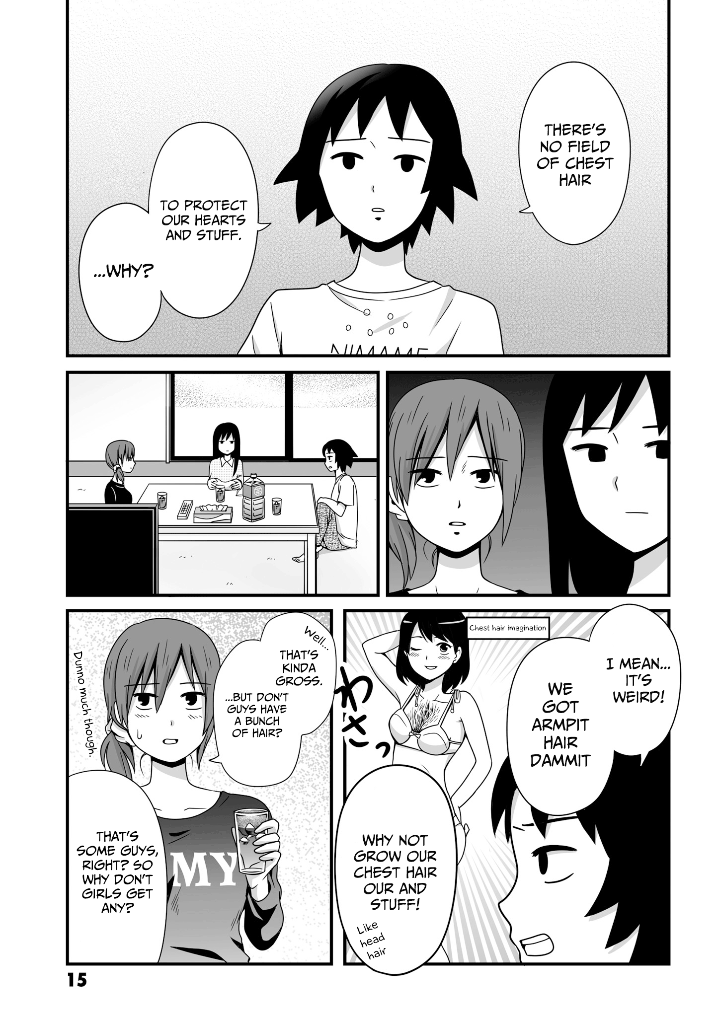 Joshikousei No Mudazukai - Vol.4 Chapter 46: Useless Hair