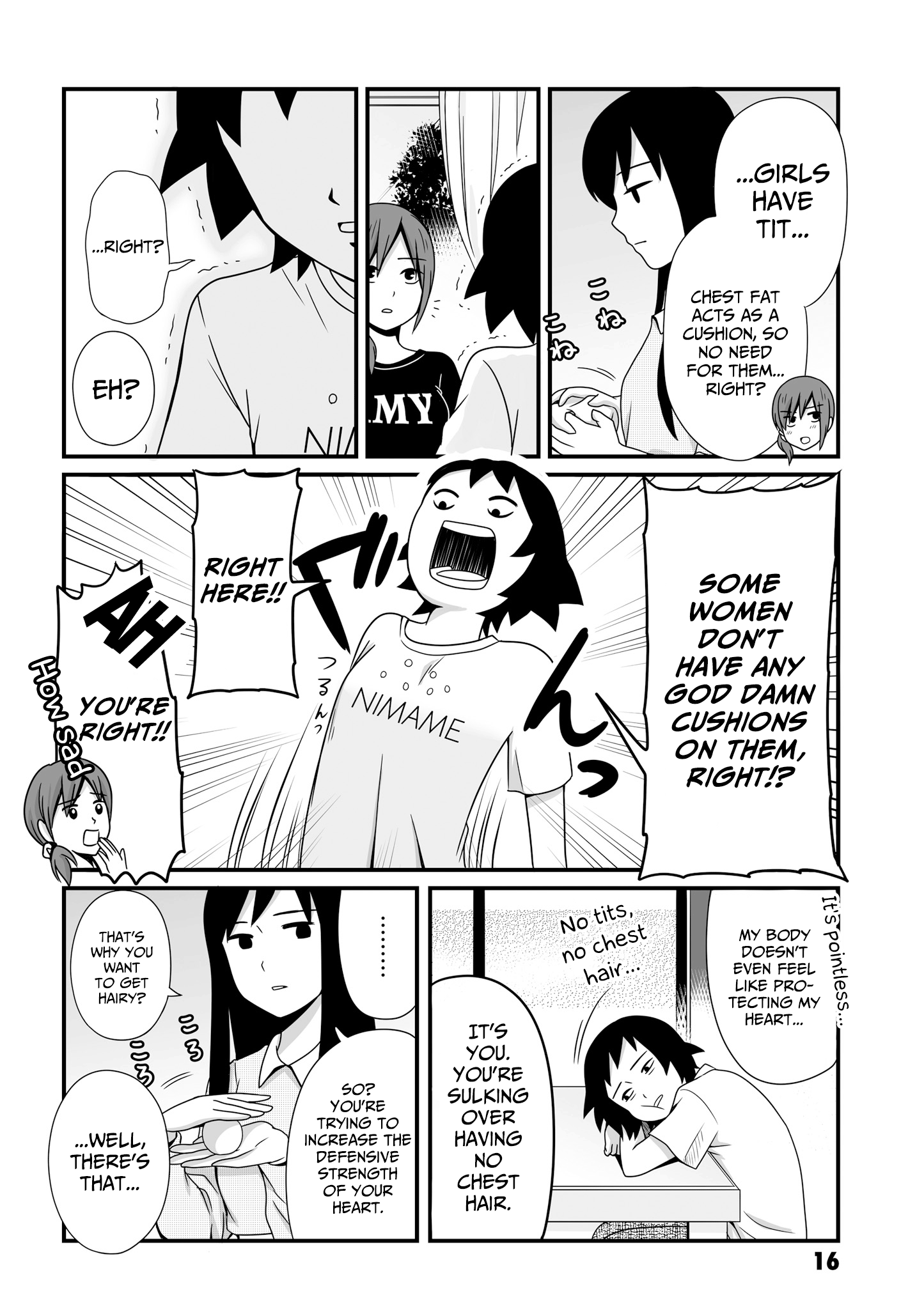 Joshikousei No Mudazukai - Vol.4 Chapter 46: Useless Hair