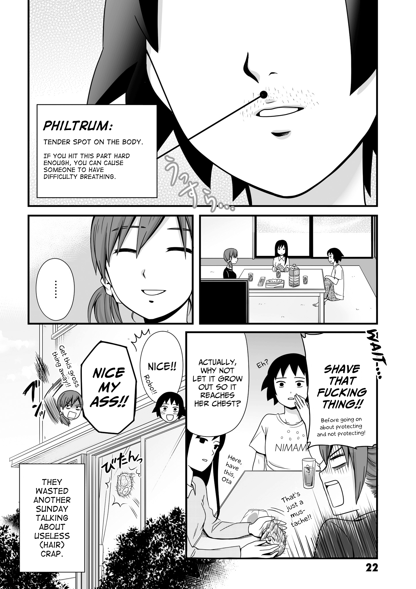 Joshikousei No Mudazukai - Vol.4 Chapter 46: Useless Hair