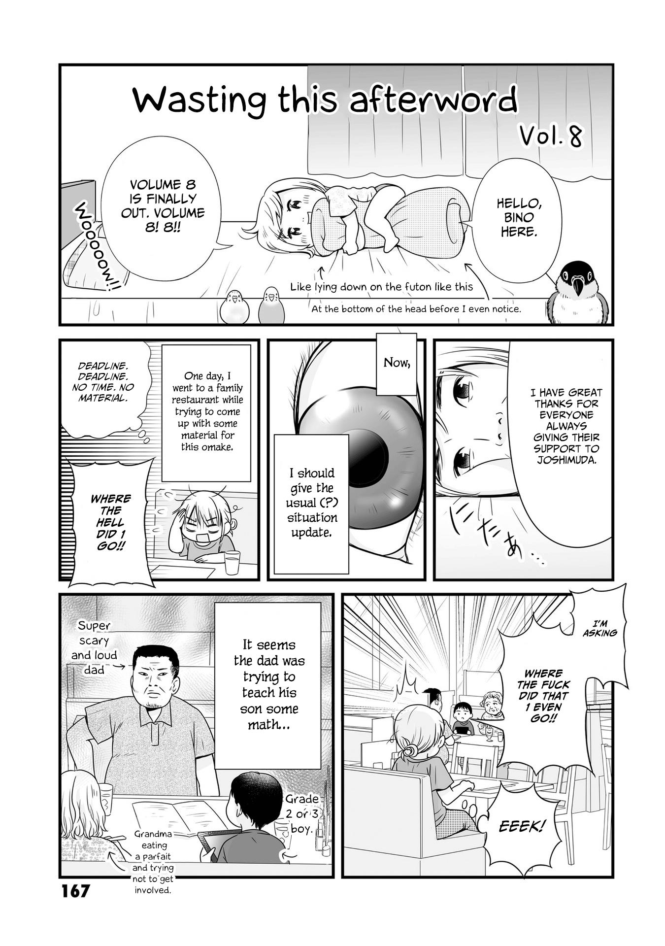 Joshikousei No Mudazukai - Vol.8 Chapter 88.3: Wasting This Afterword