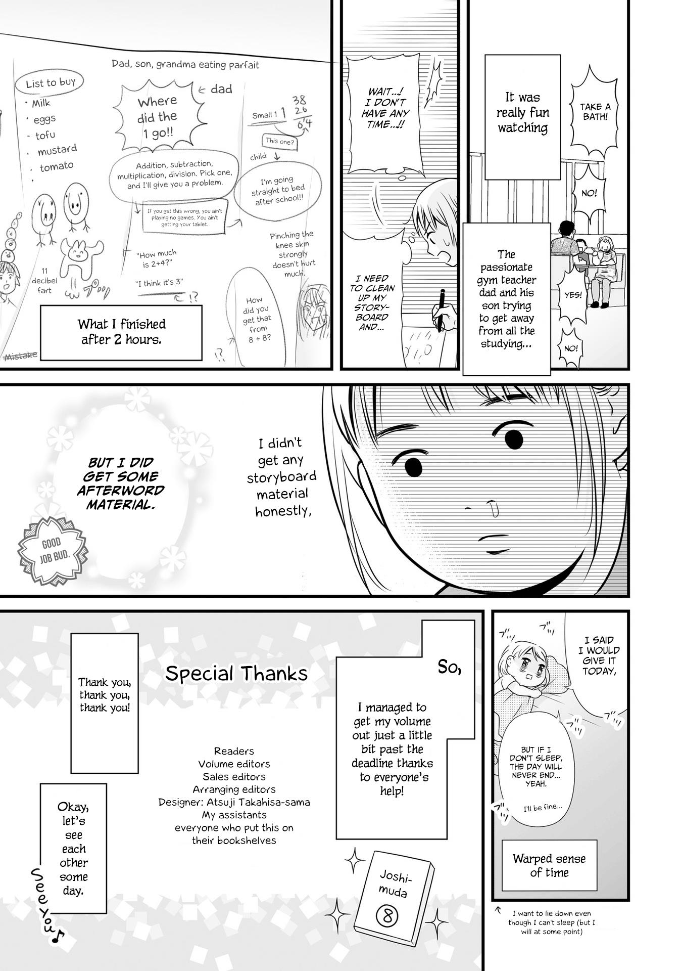 Joshikousei No Mudazukai - Vol.8 Chapter 88.3: Wasting This Afterword