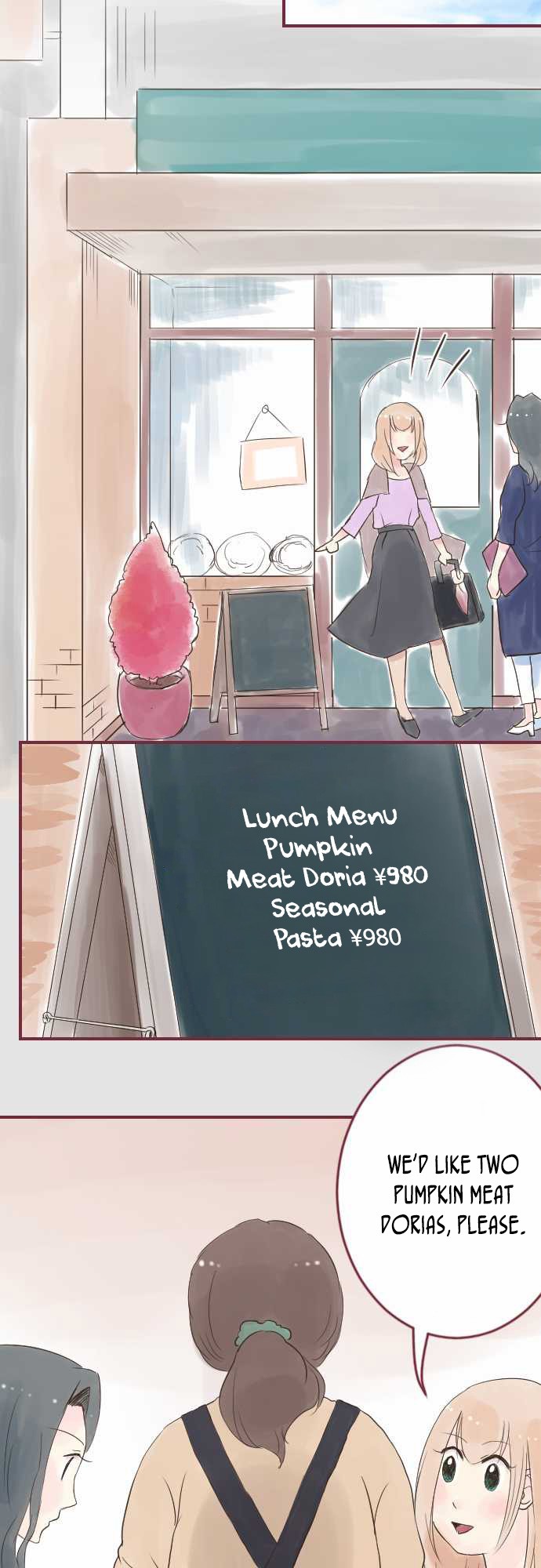 Koodori No Hitosara - Chapter 3: Pumpkin Meat Doria