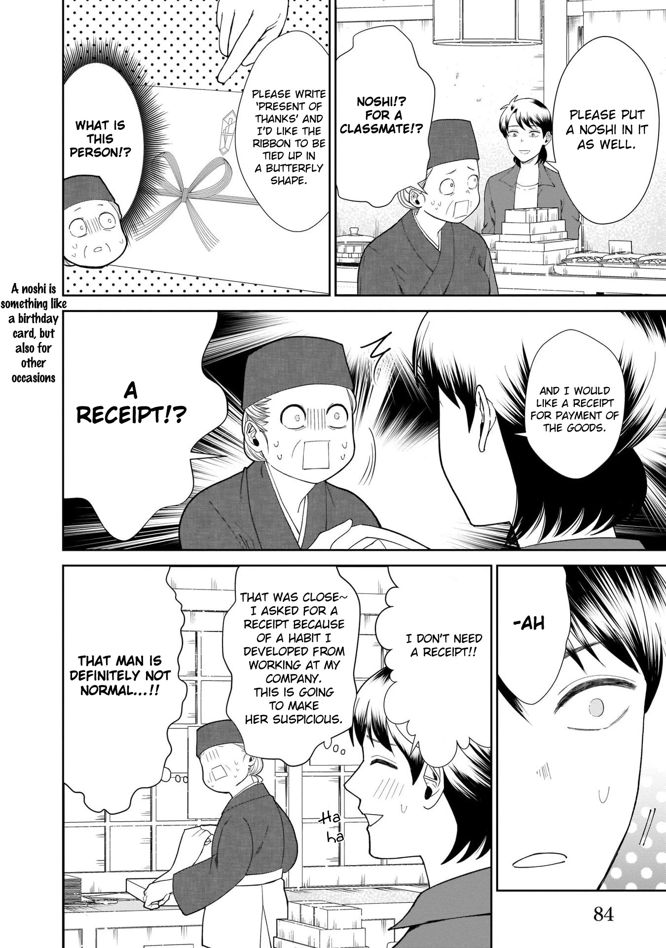 Karesen Joshikousei To Tokikake Ojisan - Chapter 4: It's Not Much But...