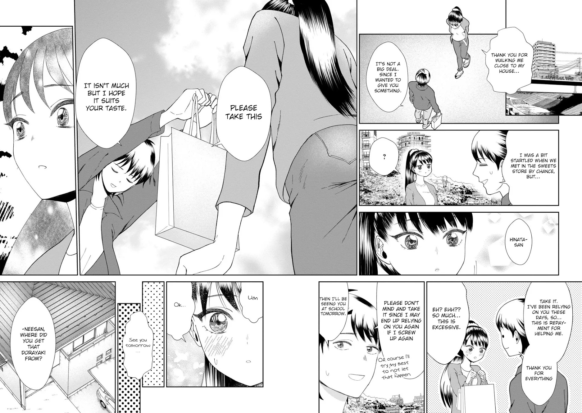 Karesen Joshikousei To Tokikake Ojisan - Chapter 4: It's Not Much But...