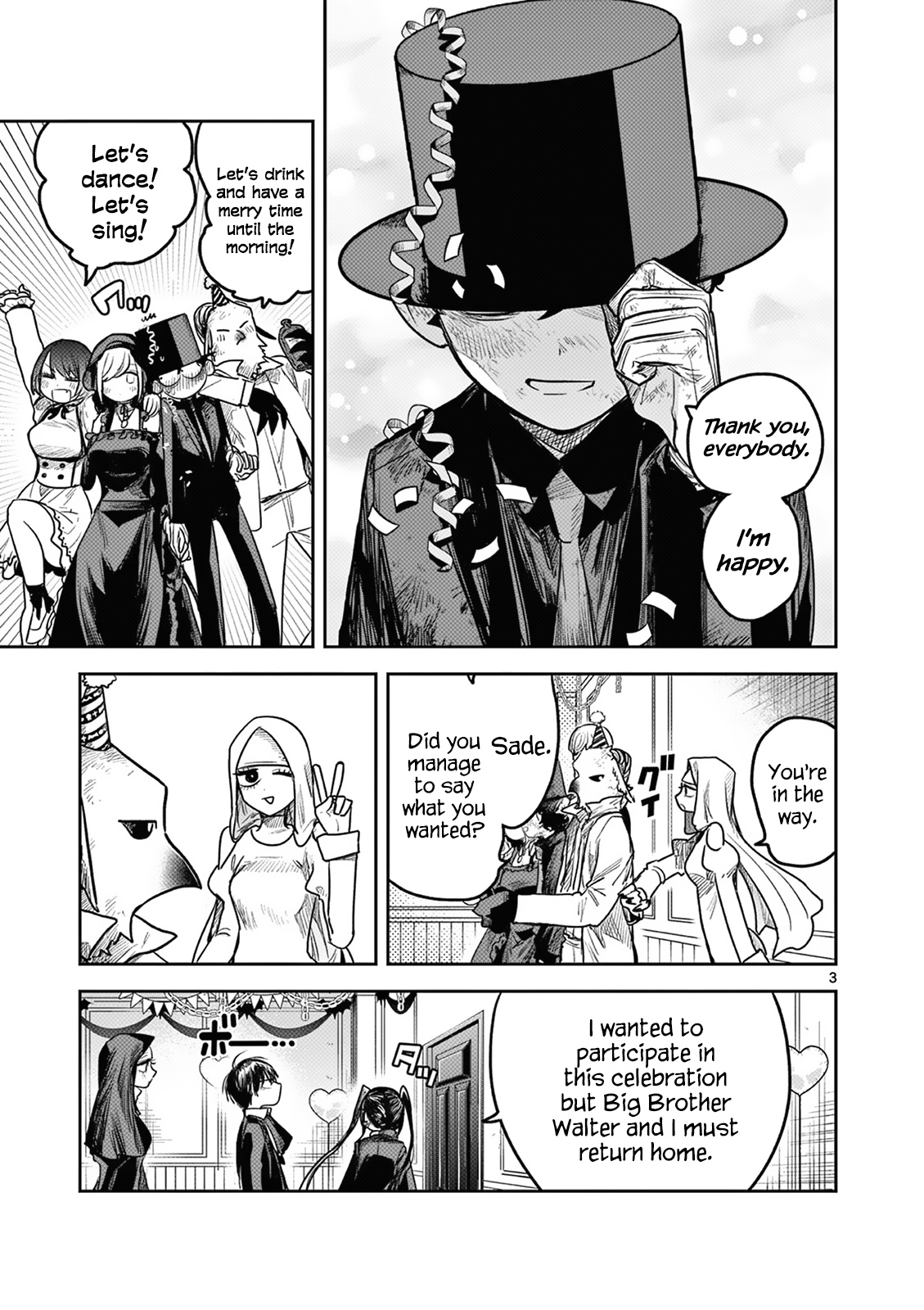 The Duke Of Death And His Black Maid - Chapter 216: Celebration