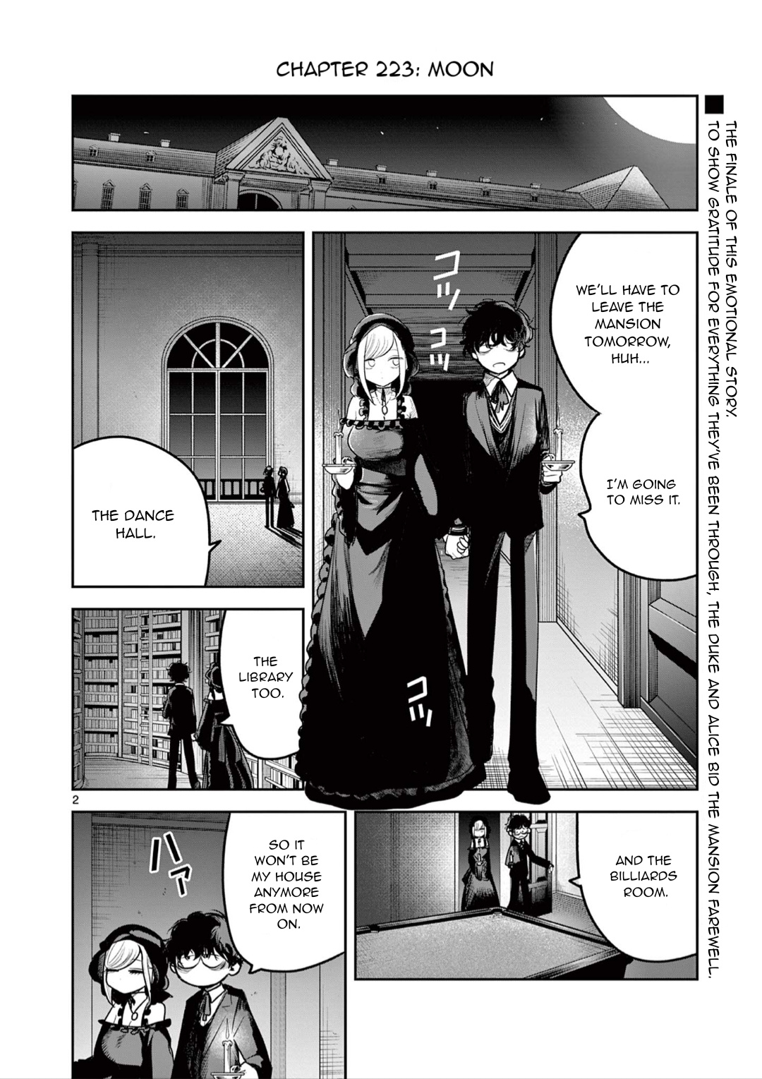 The Duke Of Death And His Black Maid - Chapter 223: Moon