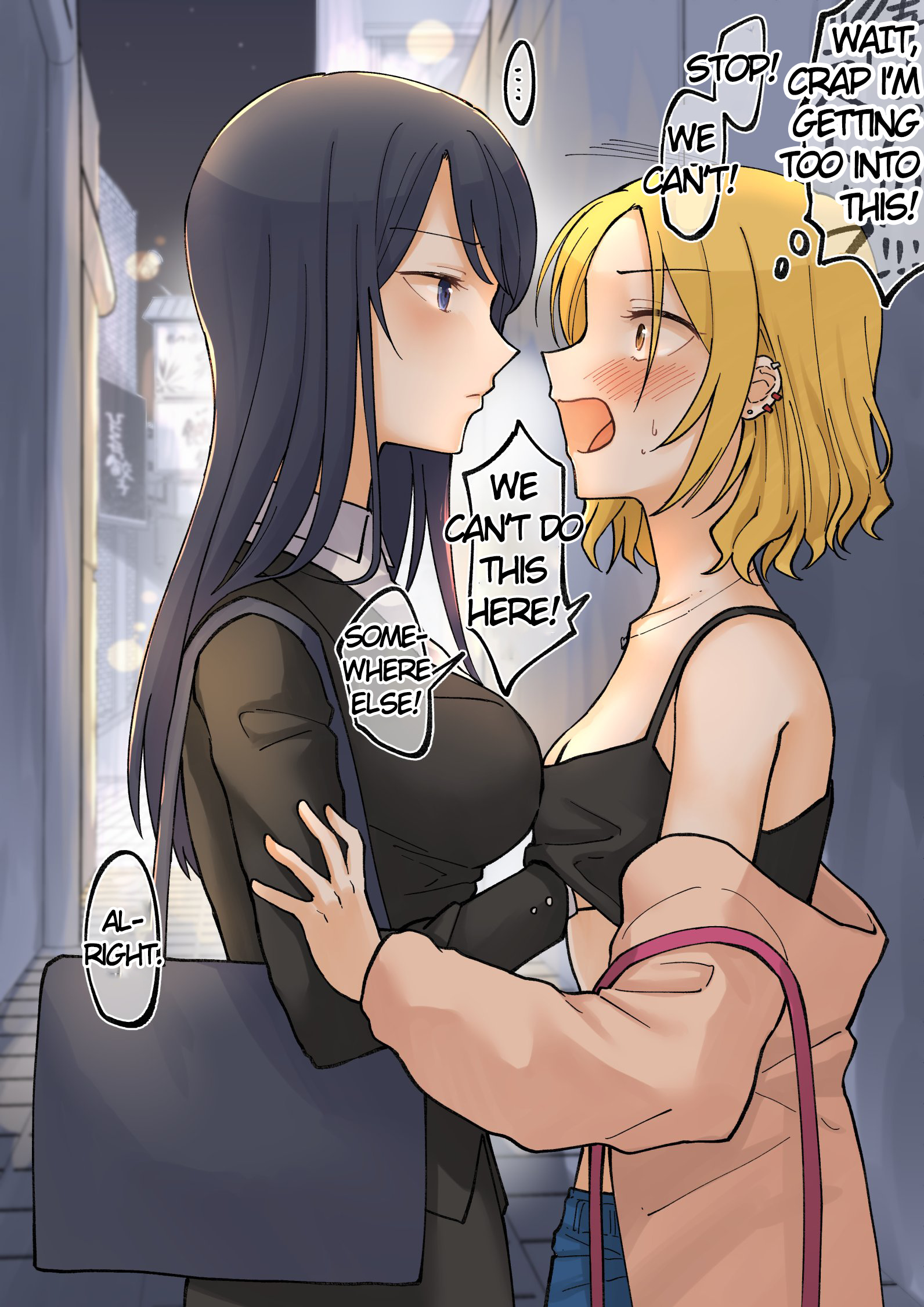 For Each Retweet, Two Straight Girls Who Don't Get Along Will Kiss For One Second - Chapter 10