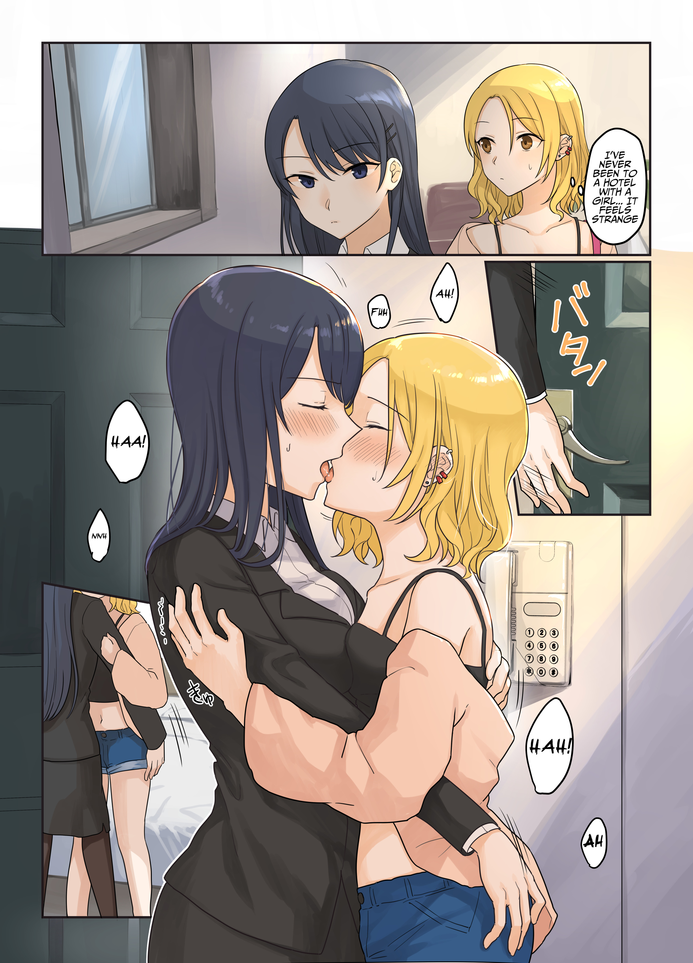 For Each Retweet, Two Straight Girls Who Don't Get Along Will Kiss For One Second - Chapter 12