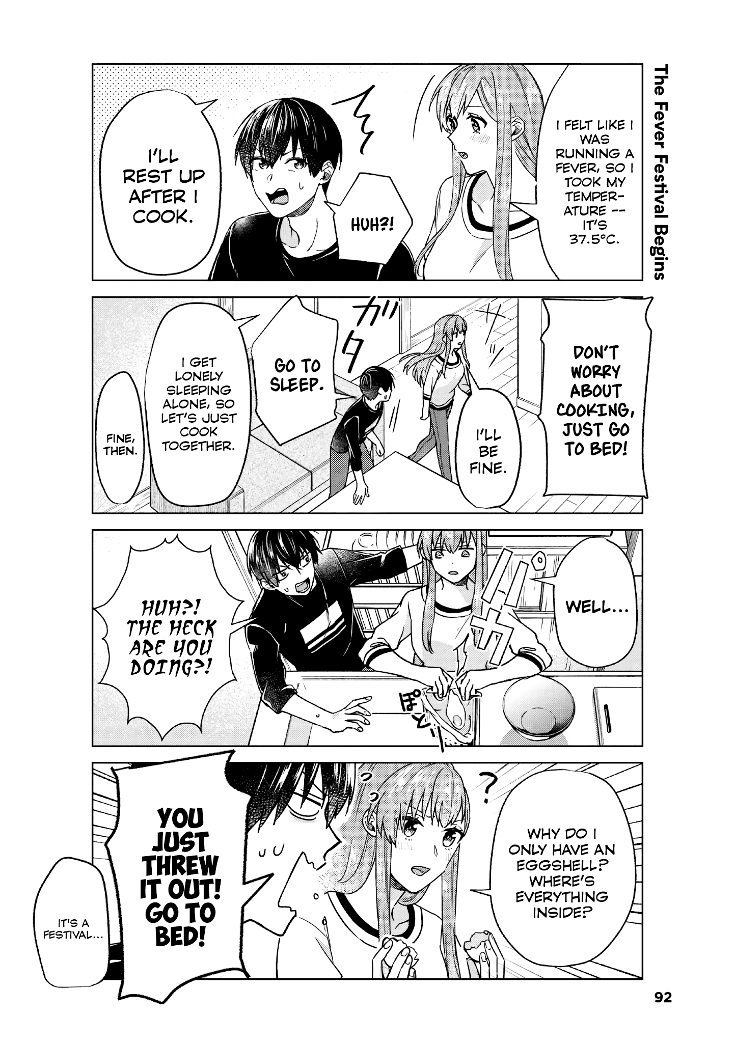 My Perfect Girlfriend! - Chapter 35: Being With My Girlfriend When She Has The Flu Is Also The Best!