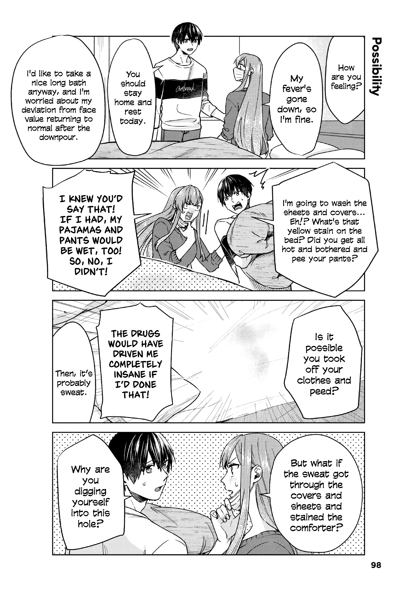 My Perfect Girlfriend! - Chapter 35: Being With My Girlfriend When She Has The Flu Is Also The Best!