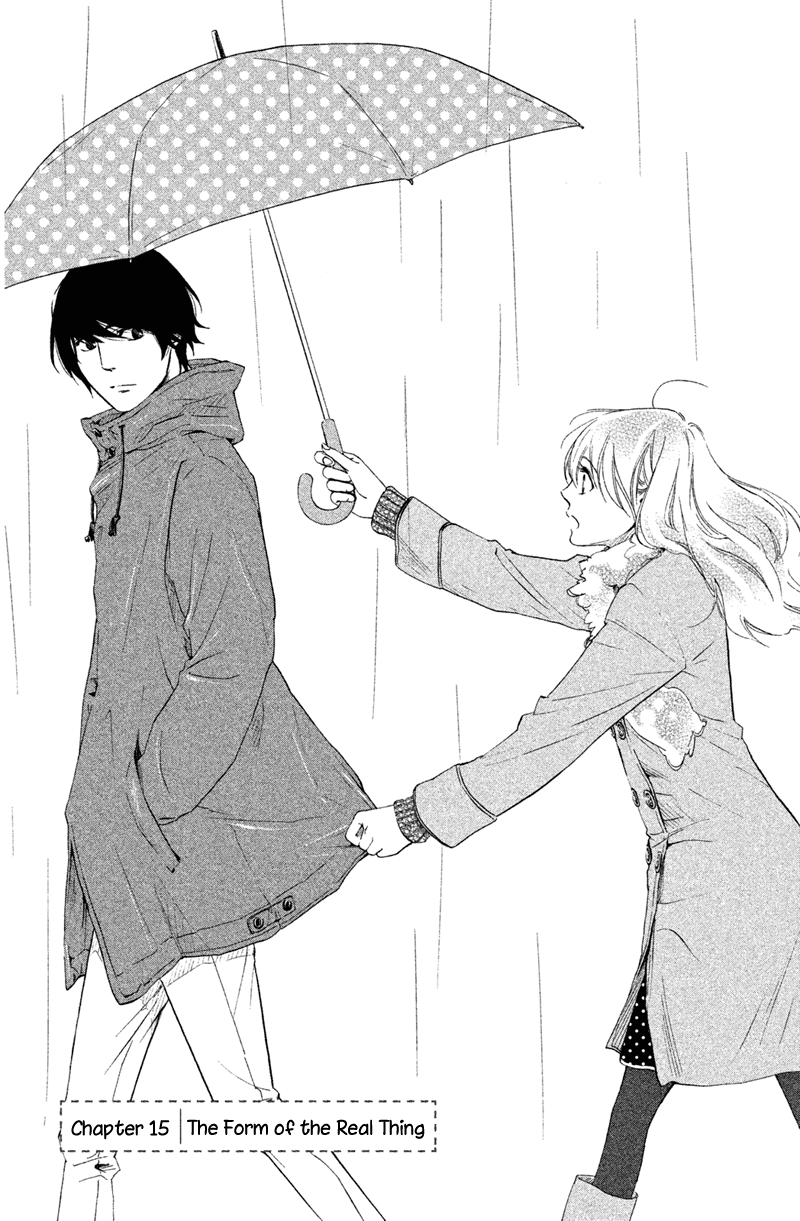 Watashitachi Ni Wa Kabe Ga Aru. - Chapter 15 : The Form Of The Real Thing