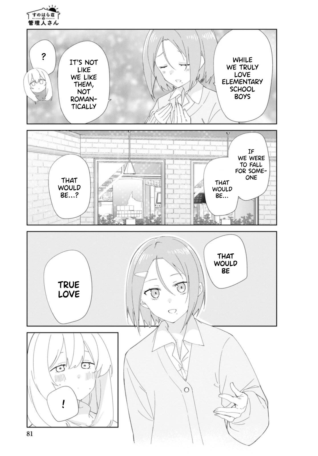 Sunoharasou No Kanrinin-San - Chapter 87