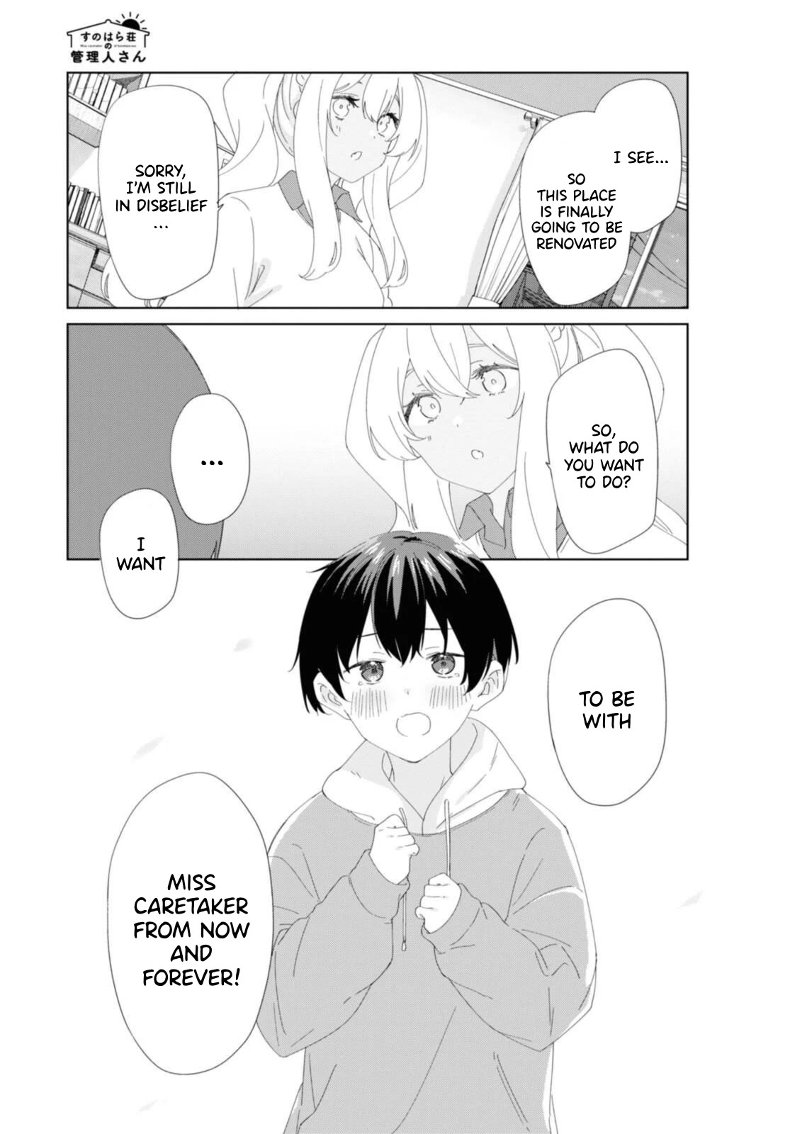 Sunoharasou No Kanrinin-San - Chapter 86