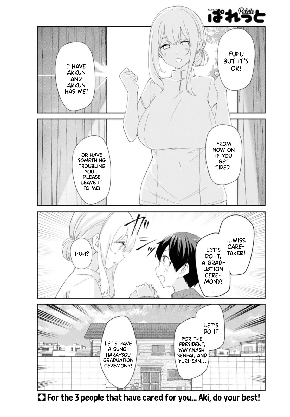 Sunoharasou No Kanrinin-San - Chapter 83