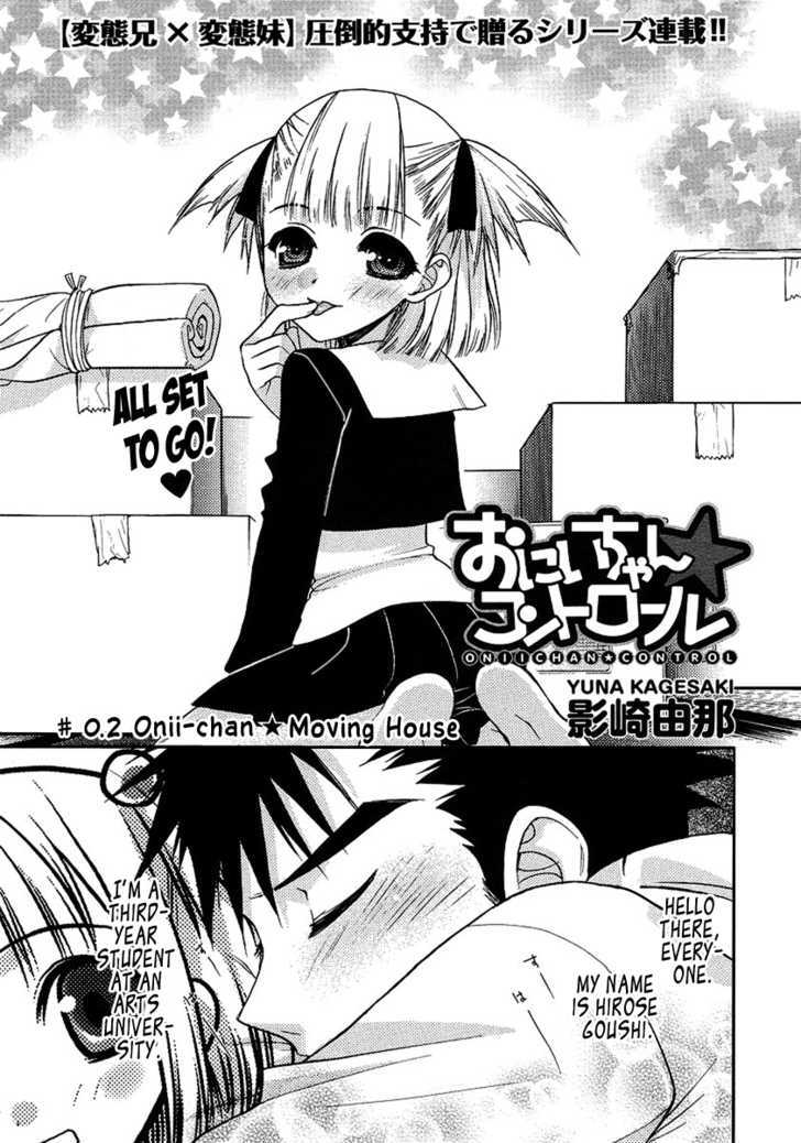 Oniichan Control - Vol.1 Chapter 2 : Onii-Chan Â˜… Moving House