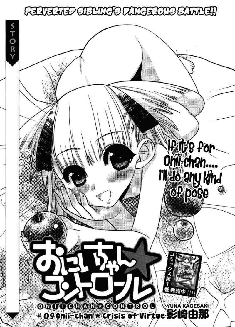 Oniichan Control - Vol.2 Chapter 9