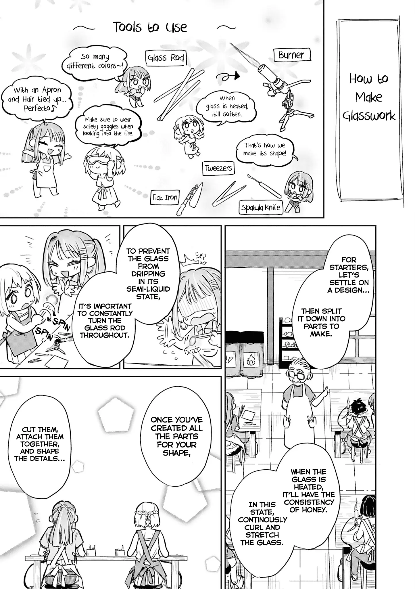 Gakuen Idolm@Ster - Comic Anthology - Chapter 3: With Light, Glass Can Shine (Screamice)