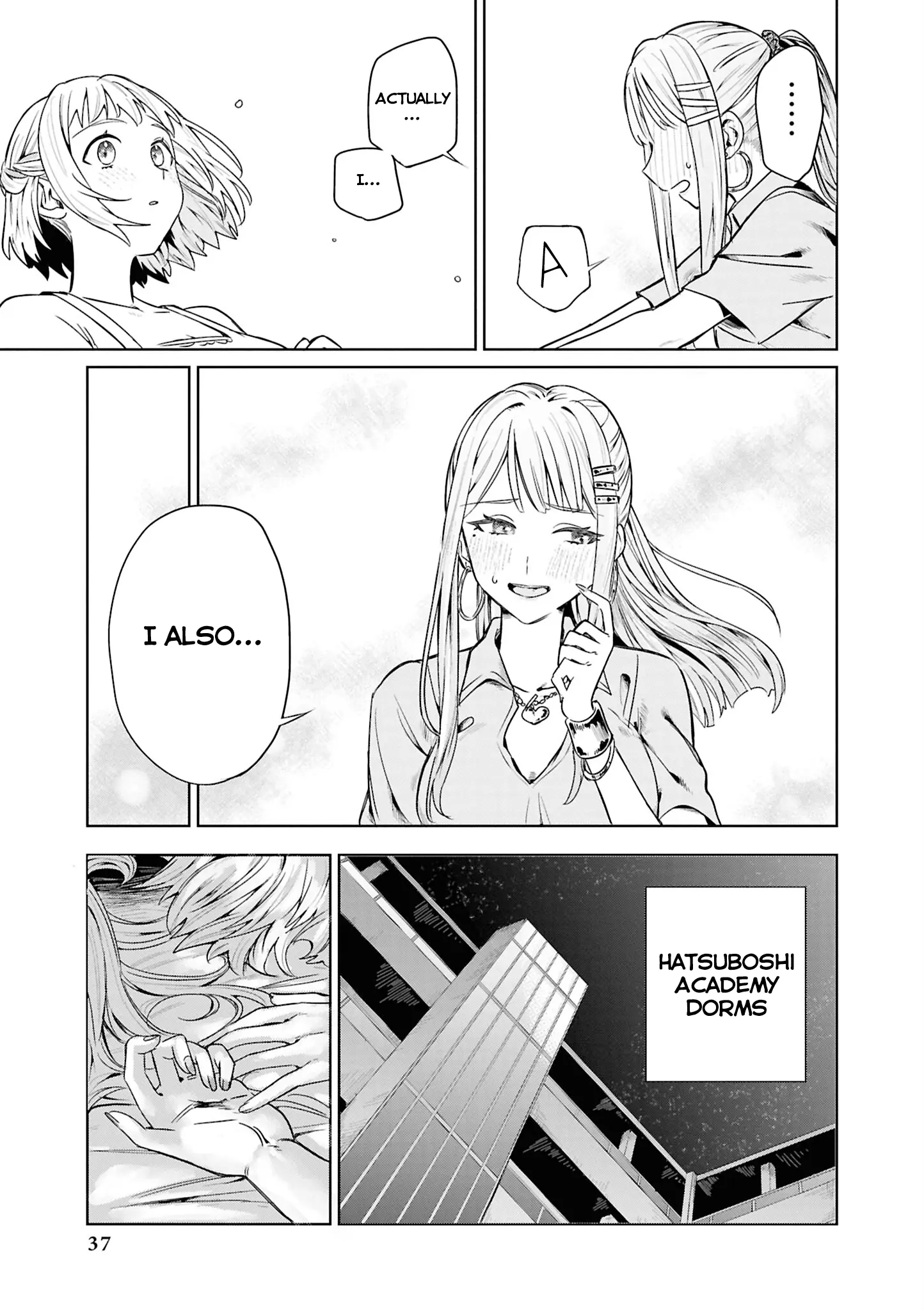 Gakuen Idolm@Ster - Comic Anthology - Chapter 3: With Light, Glass Can Shine (Screamice)