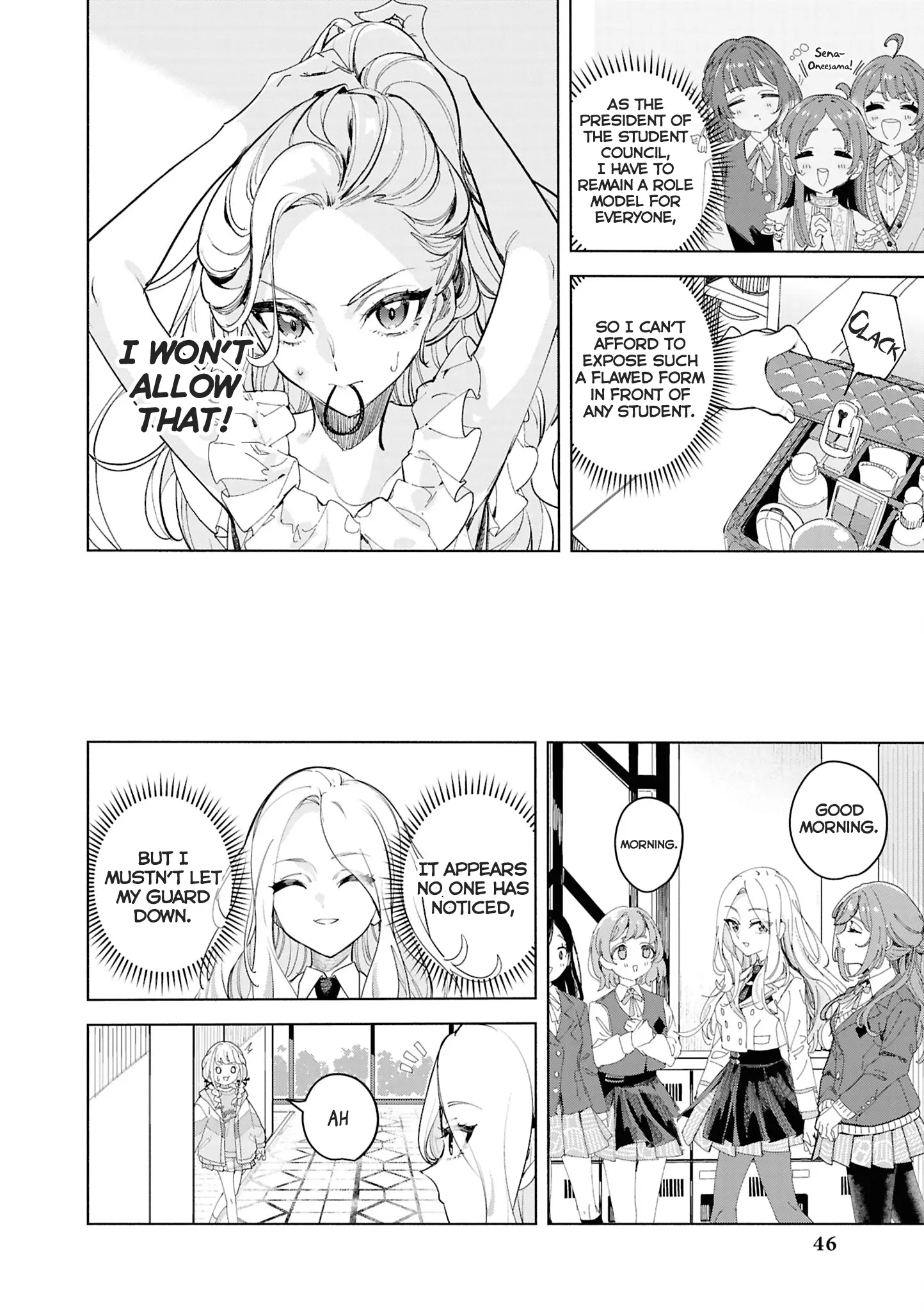 Gakuen Idolm@Ster - Comic Anthology - Chapter 4: Juo Sena's Secret (Aniki)